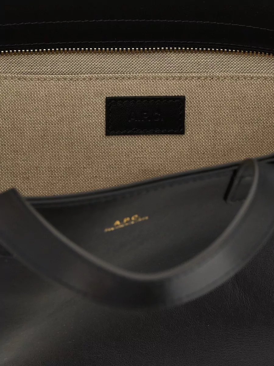 A.p.c. Drummer Small Leather Shoulder Bag