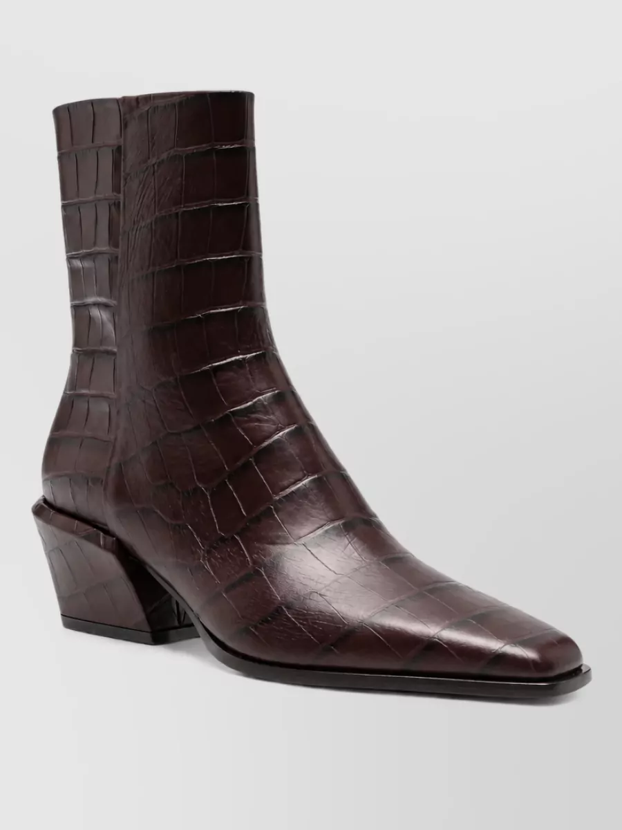 Paris Texas leather ankle boots