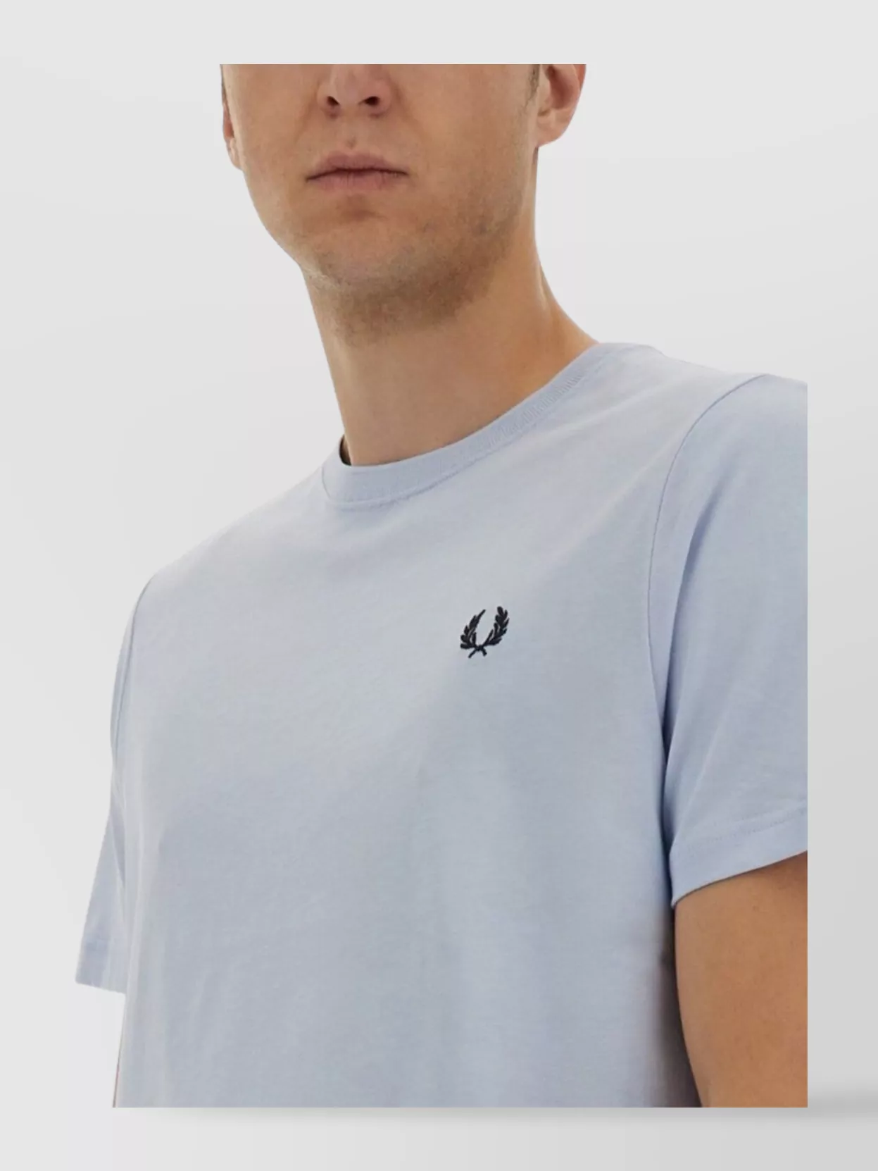 Fred Perry Crew Neck Soft Fabric Short Sleeves
