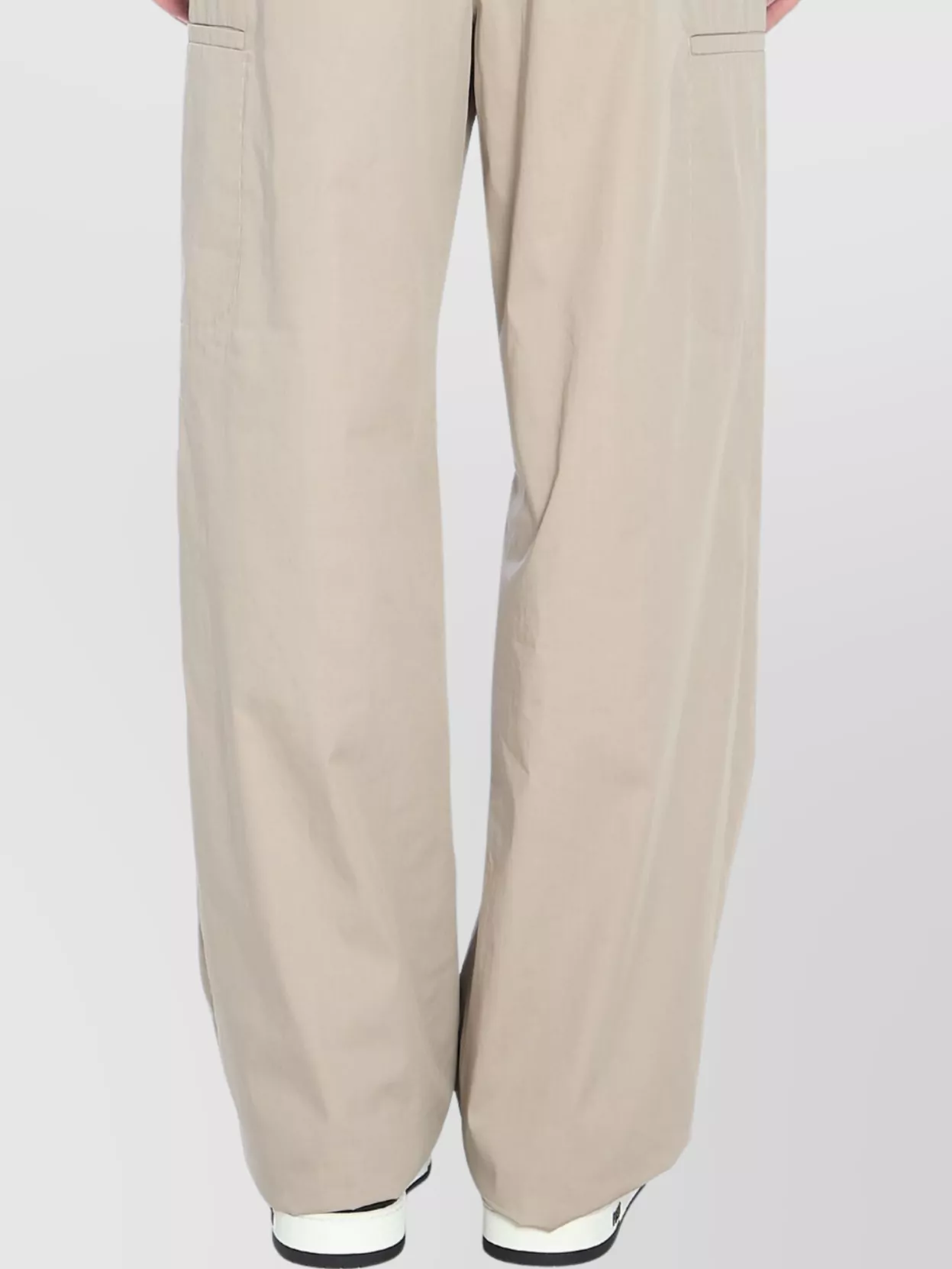 Fendi Straight-leg Trousers In Brown