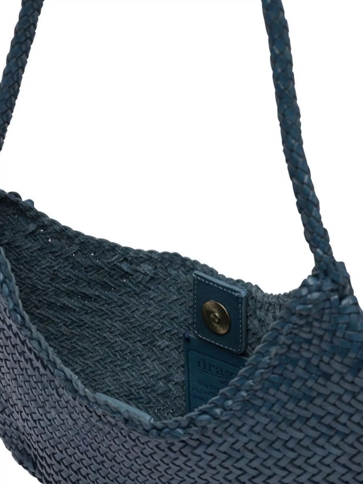 Dragon Diffusion "Luna Nova" Woven Shoulder Bag