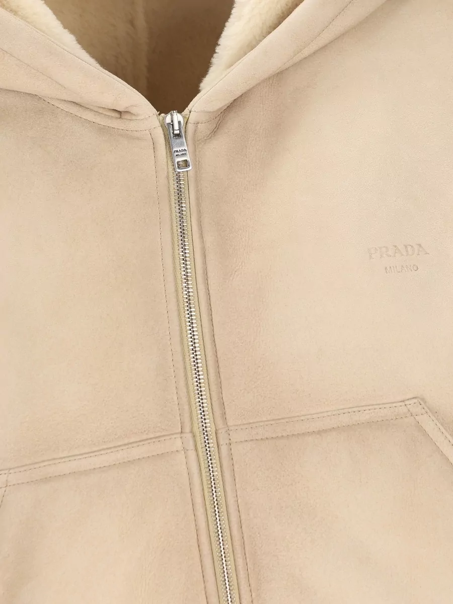 Prada Leather Blazer