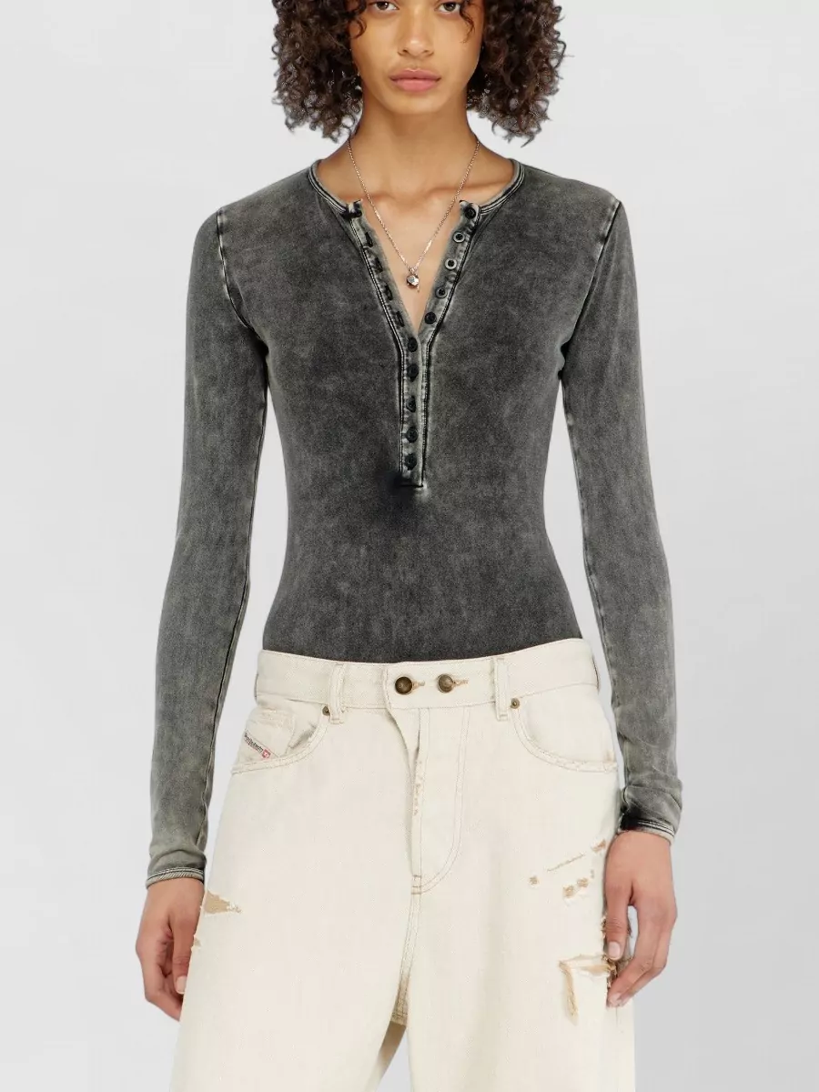 Diesel Long-Sleeve Bodysuit