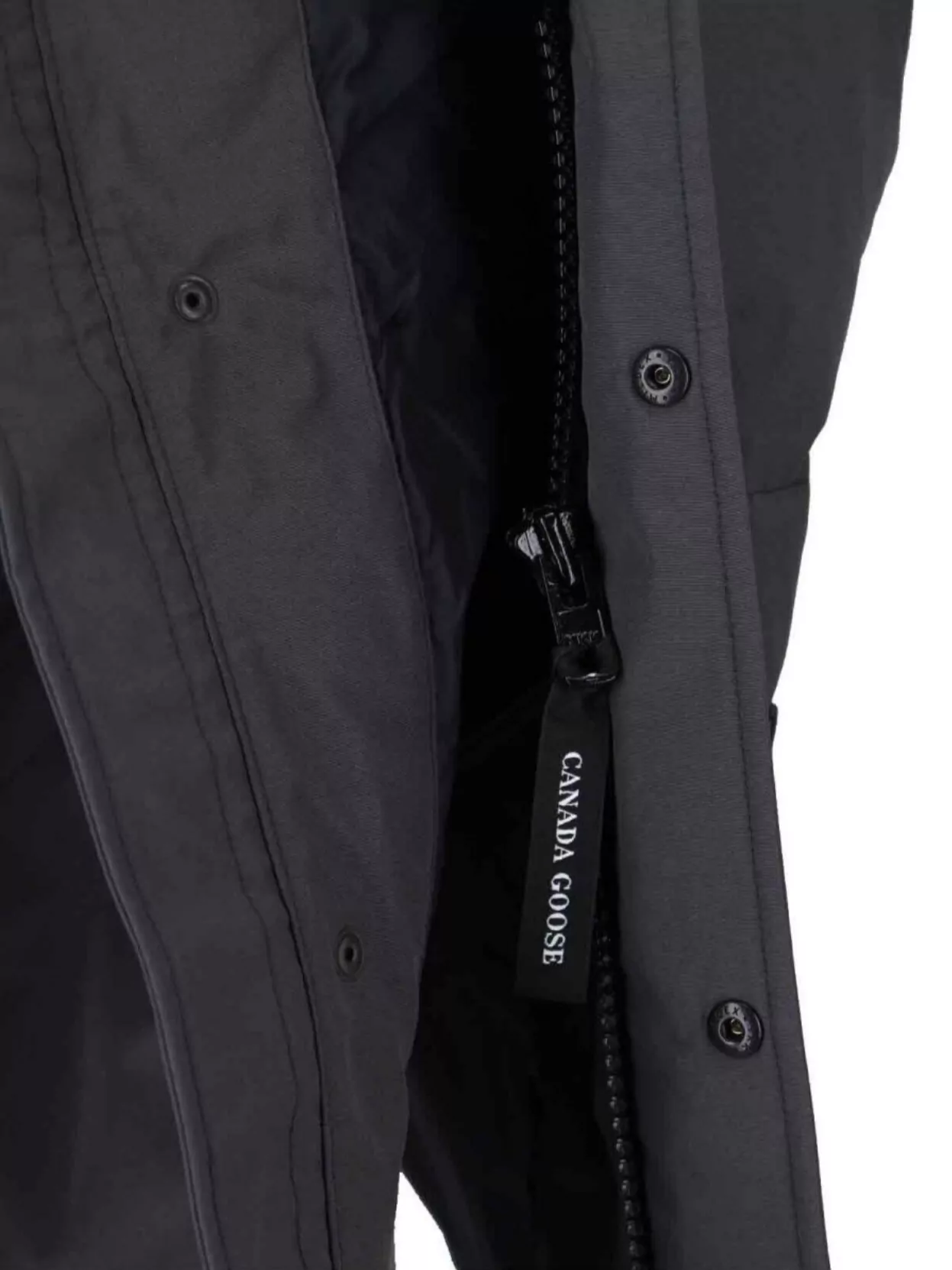 Canada Goose Stylish Jacket With High Collar And Pockets