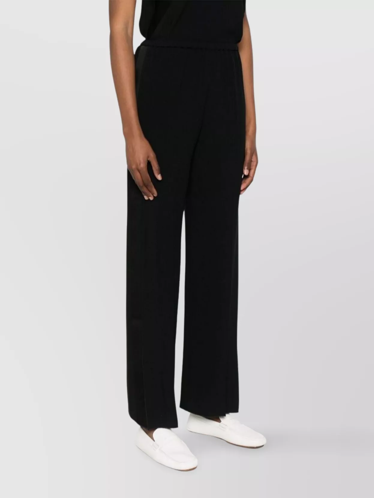 Forte Forte Luxurious Wide Leg Satin Trousers