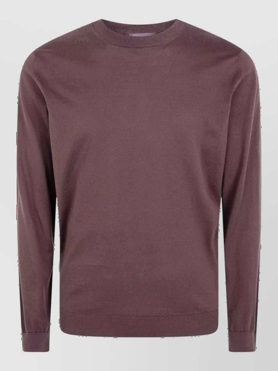 Filippo De Laurentis fine-knit crew-neck jumper