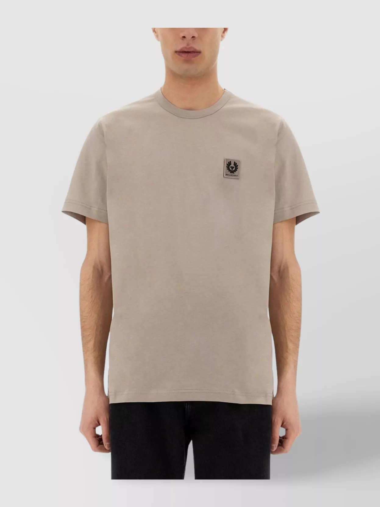 Belstaff Logo Patch Crew Neck T-Shirt