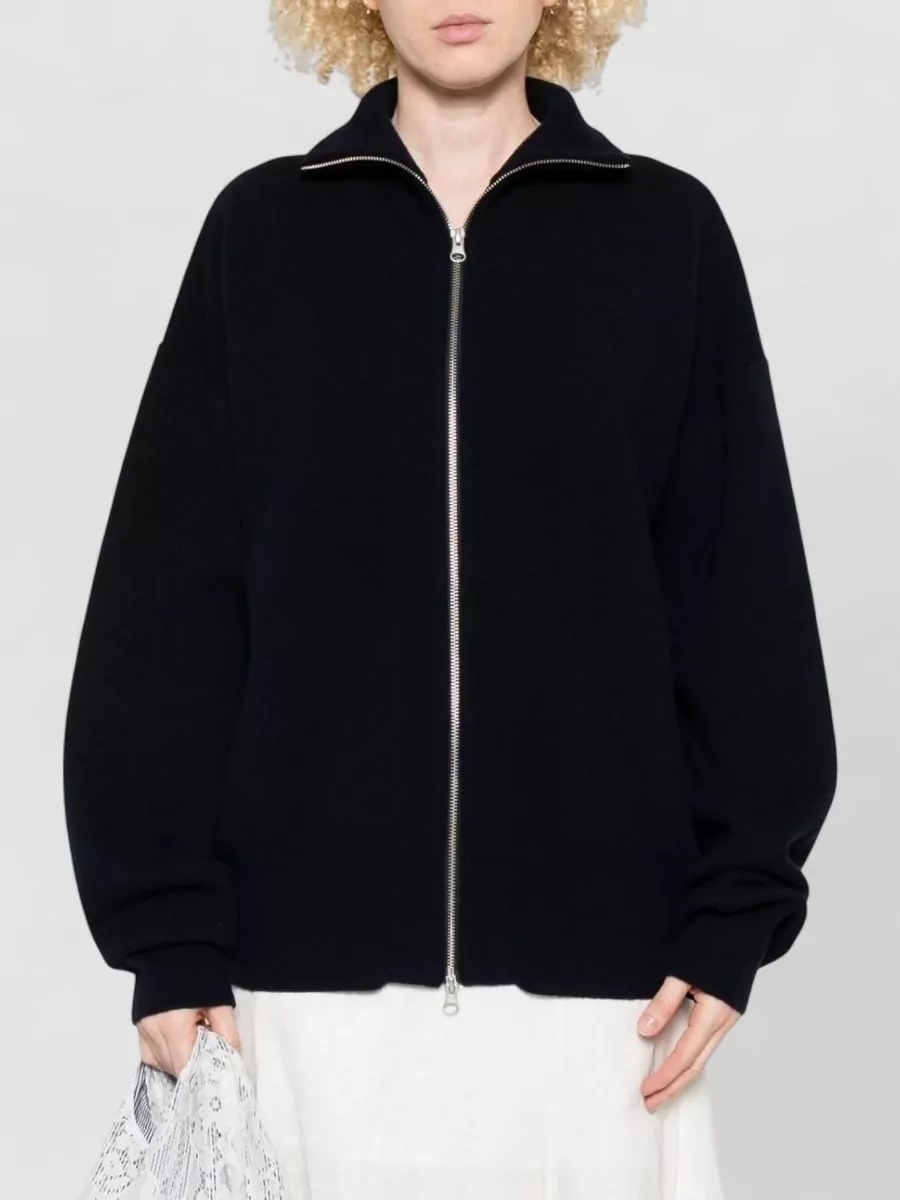 Extreme Cashmere Cashmere Oversized Ribbed Crewneck Sweater