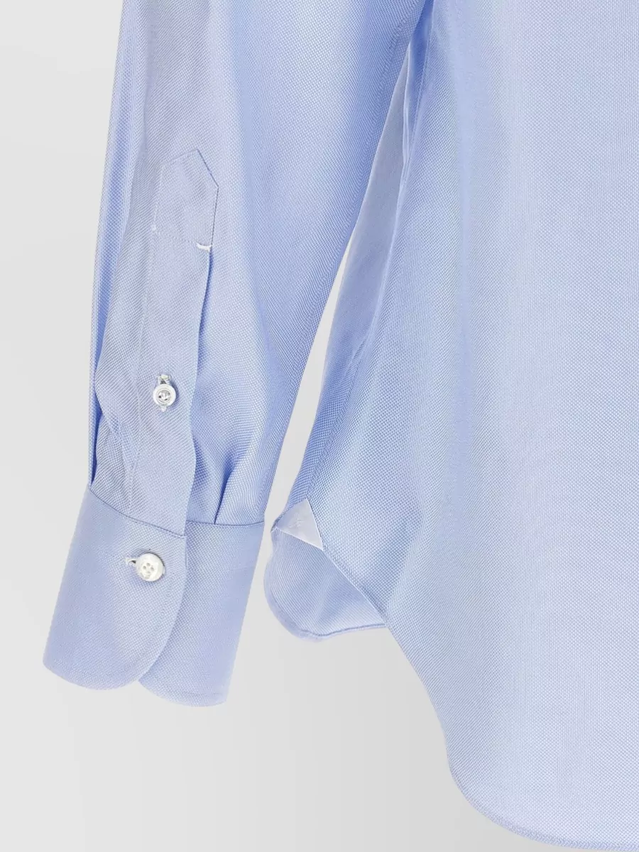 Finamore Cotton Long-Sleeve Shirt