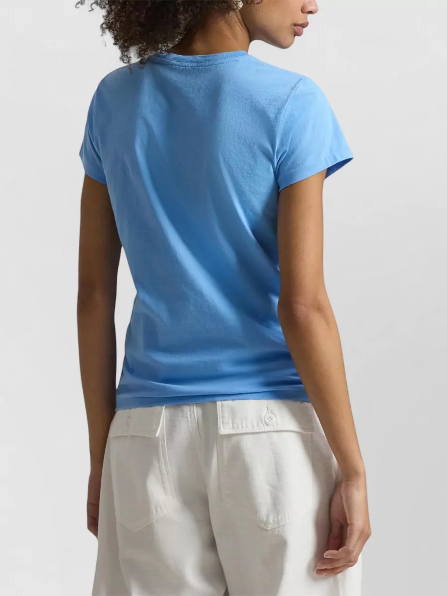 Polo Ralph Lauren Logo Crew Neck T Shirt Short Sleeves