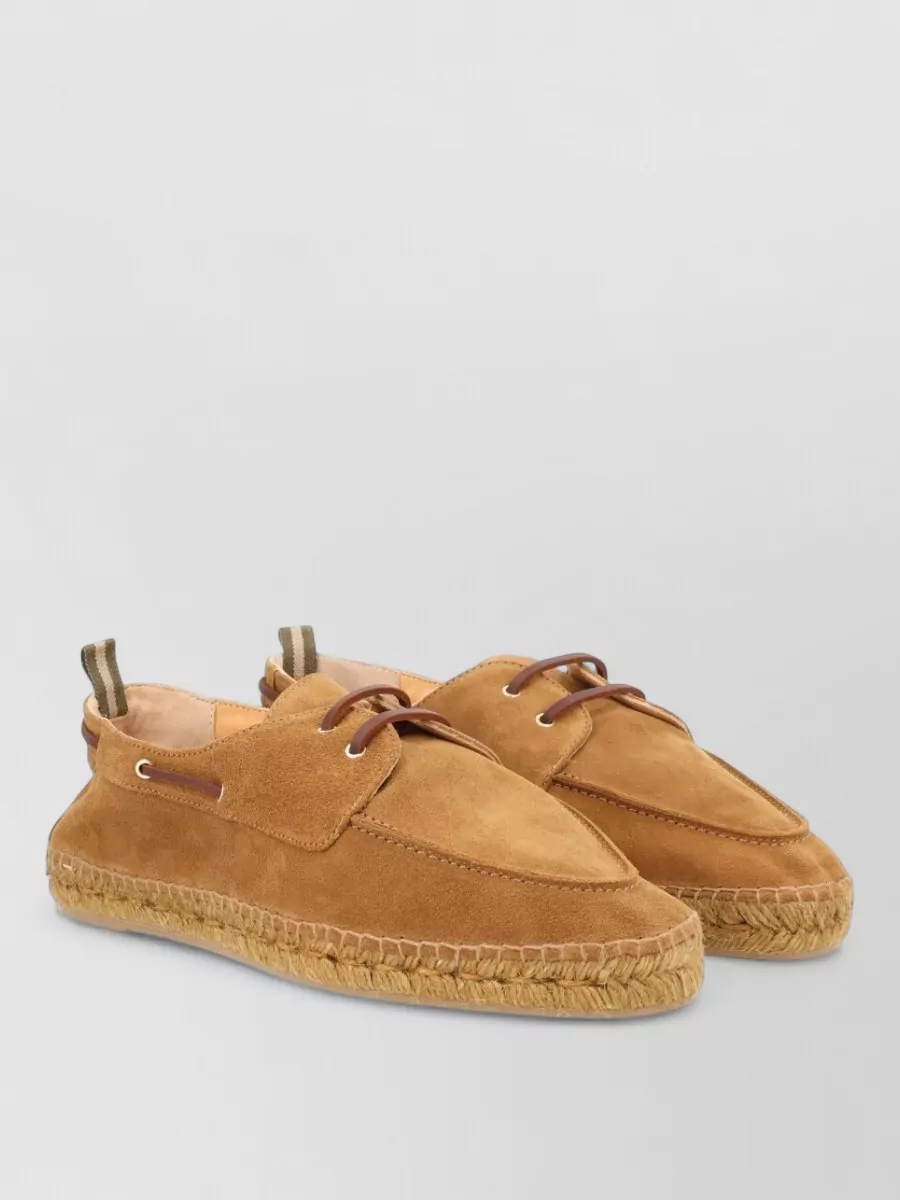 Castaner Leather Moccasins