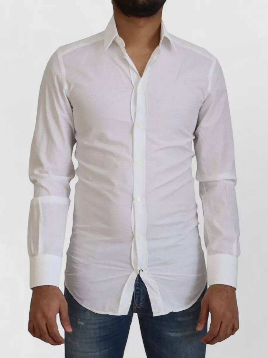 Dolce&Gabbana Cotton slim-fit dress shirt