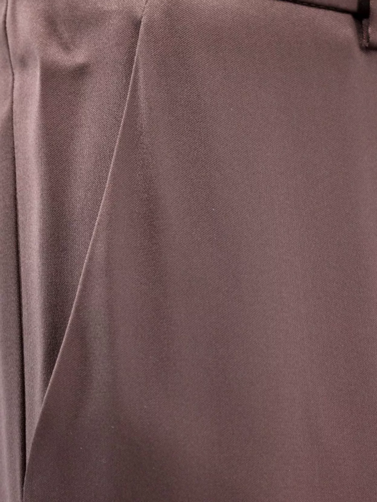 Giorgio Armani Silk Wide Trousers Pleated Front