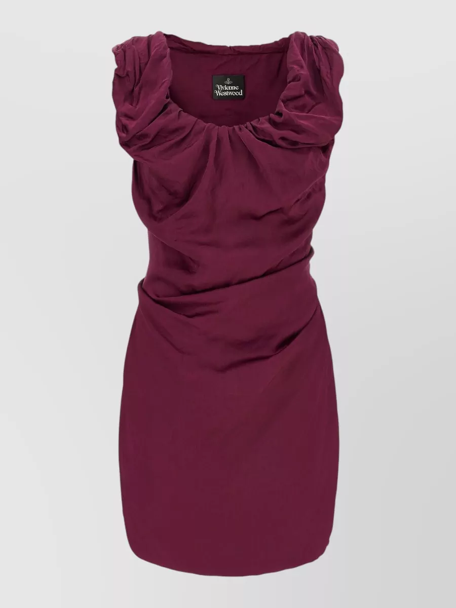 Vivienne Westwood draped sleeveless mini dress