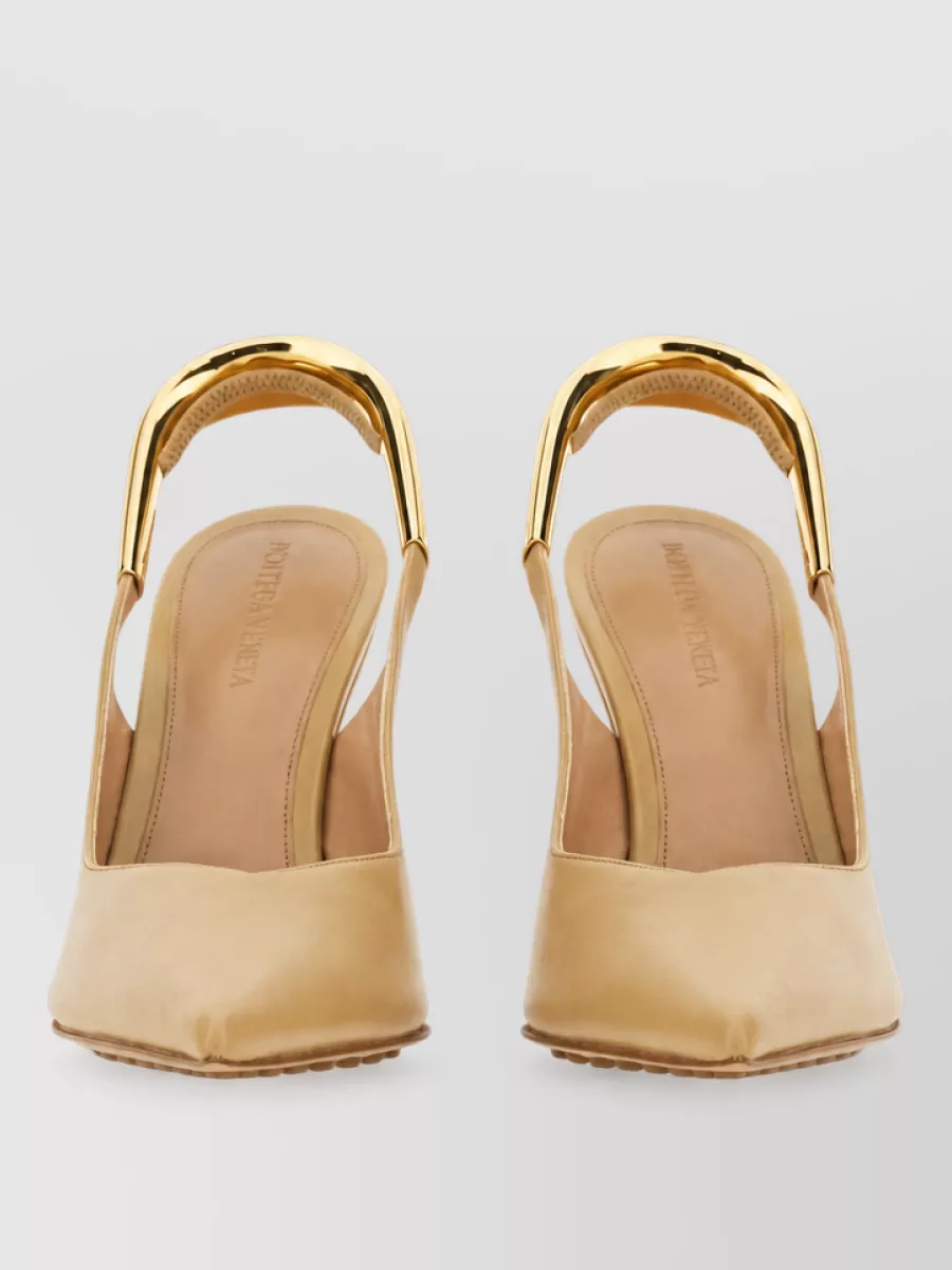 Bottega Veneta Pointed Slingback Mules