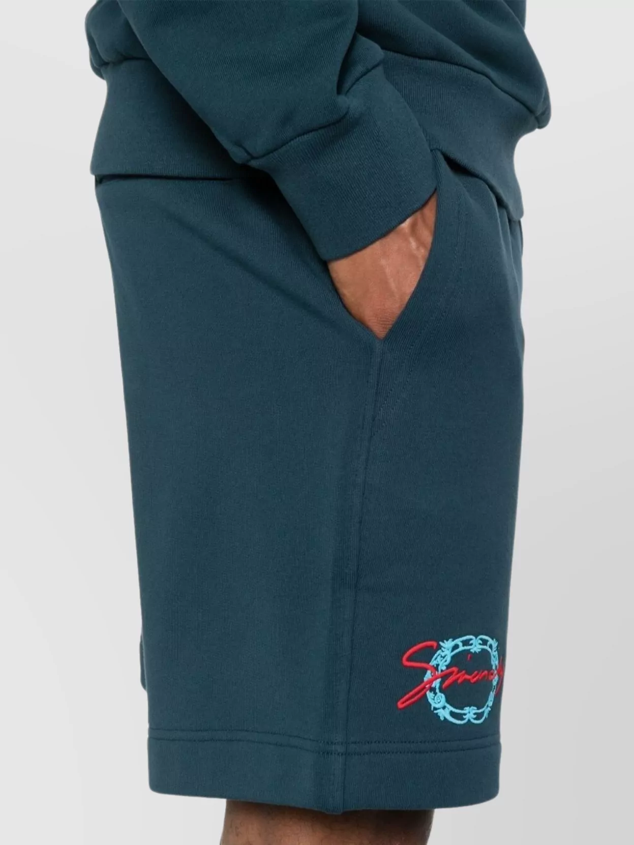 Givenchy Waistband Elastic Pockets Side Back