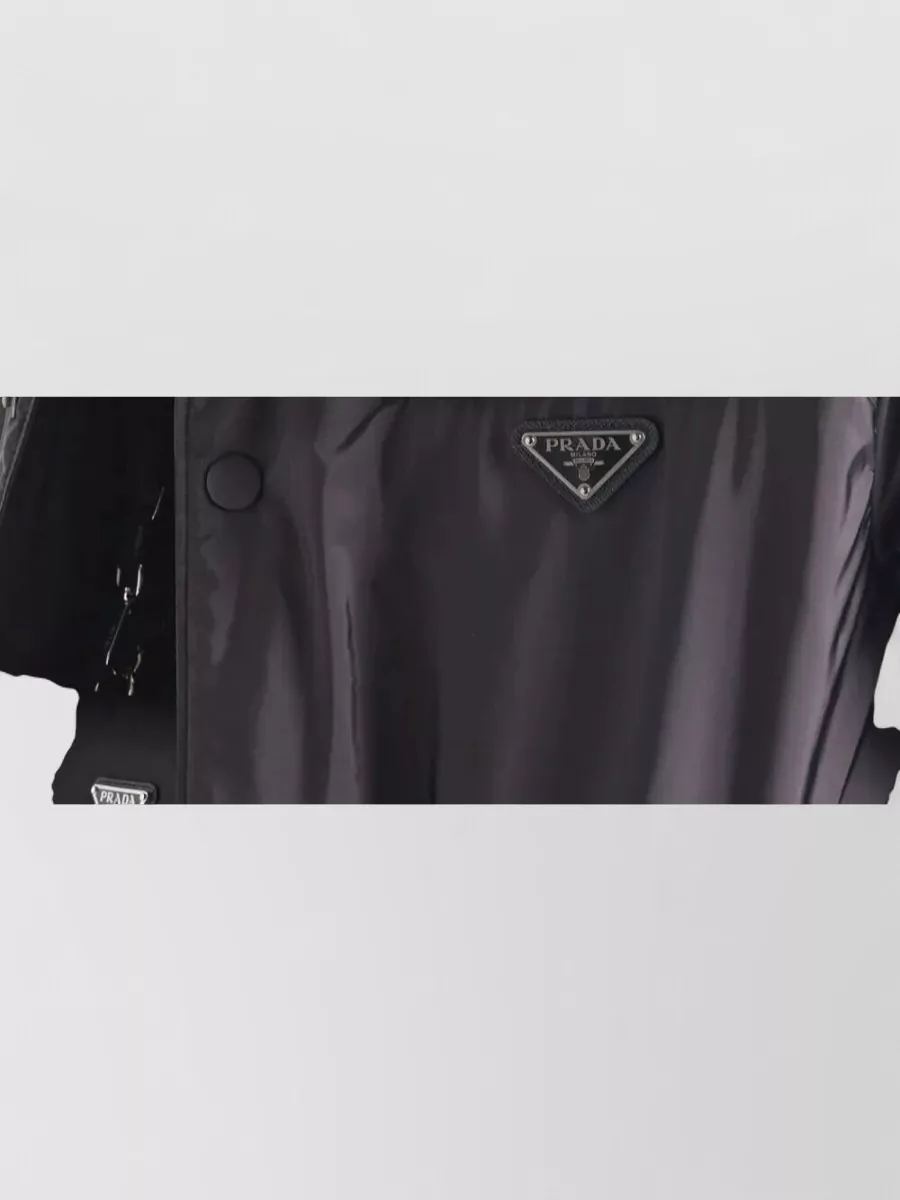 Prada Renylon Sporty Blouson Jacket Collared