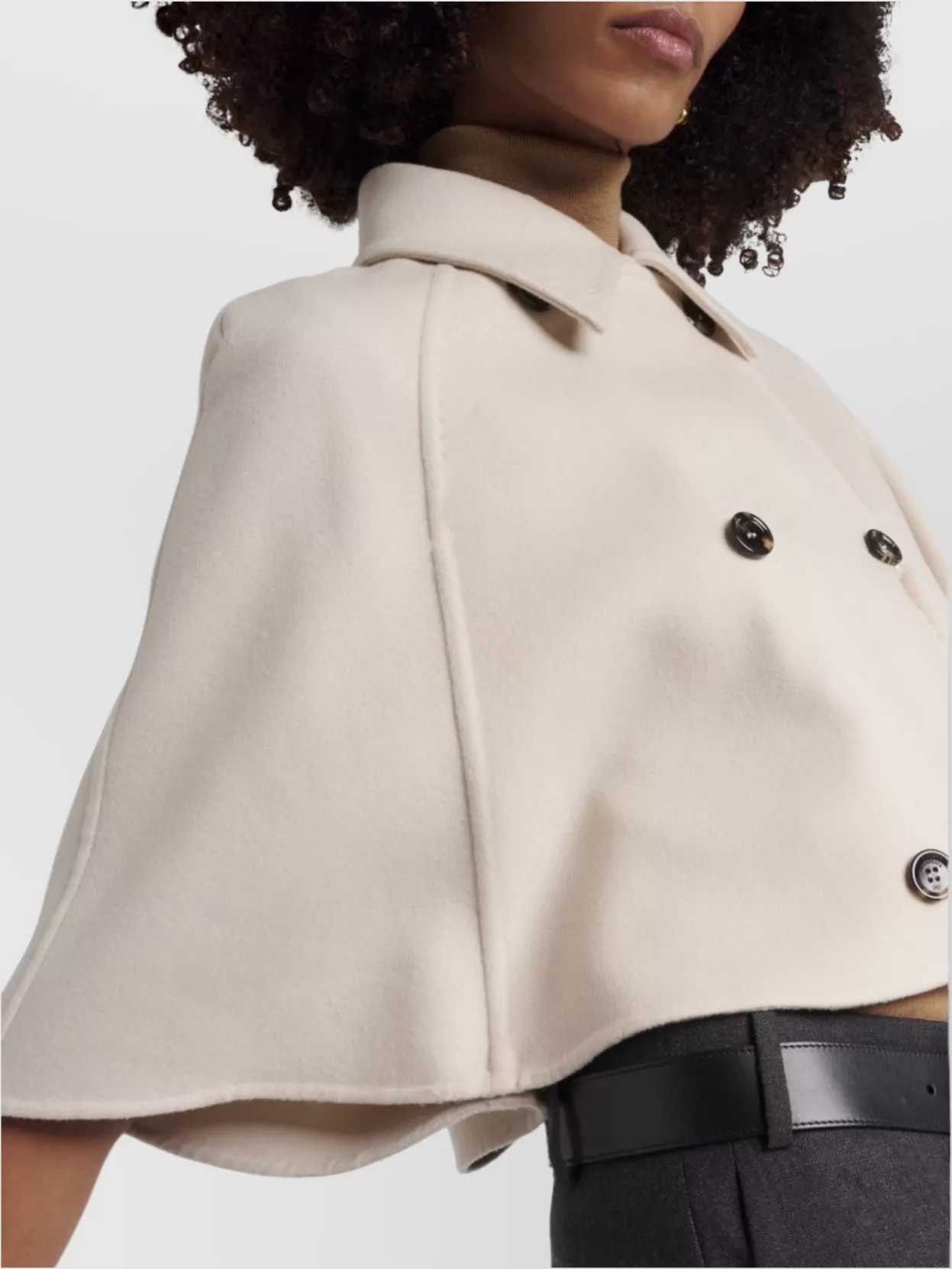 Max Mara Wool And Cashmere Volume Cape
