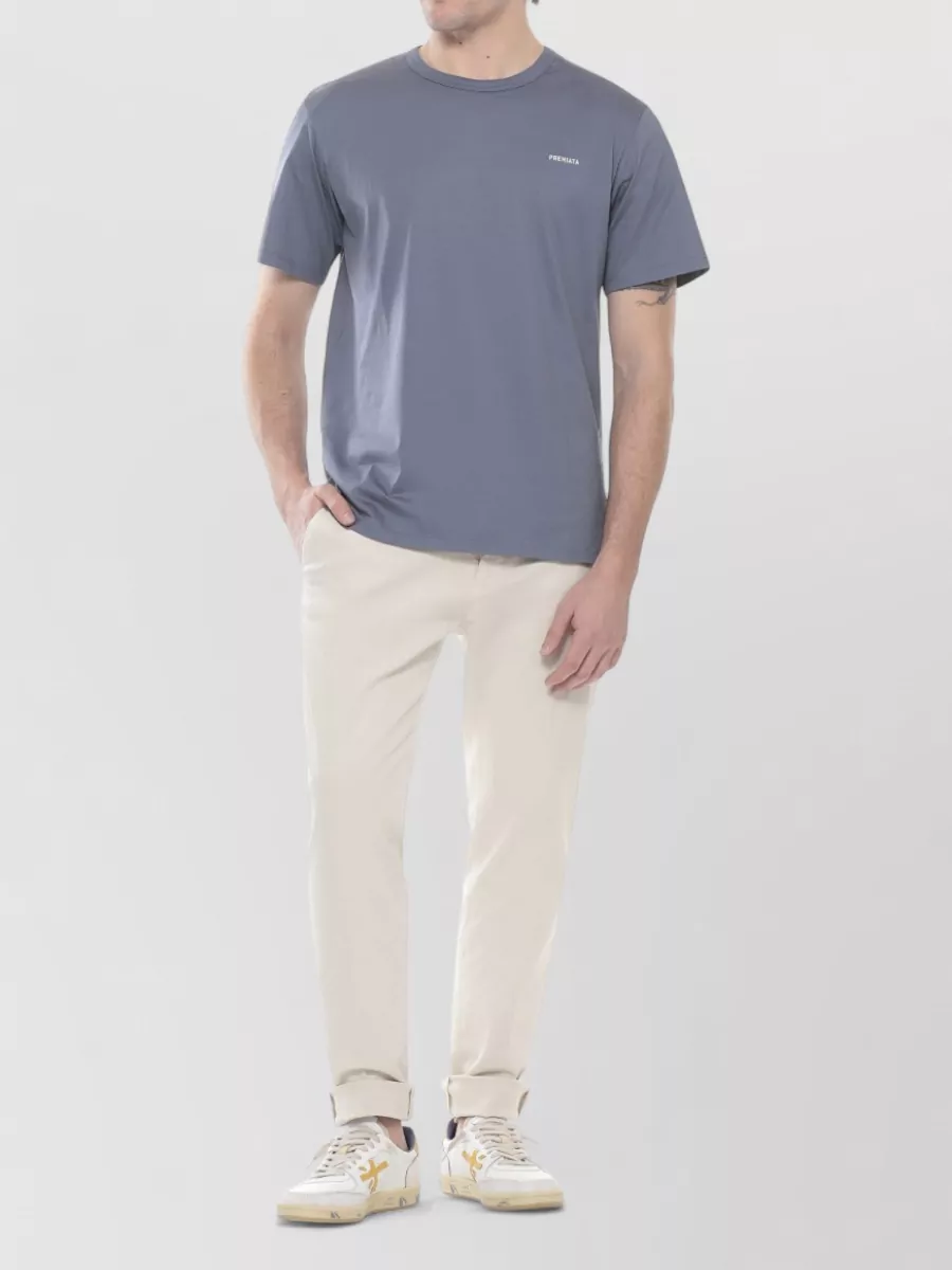 Premiata Logo-Print Short-Sleeve T-Shirt