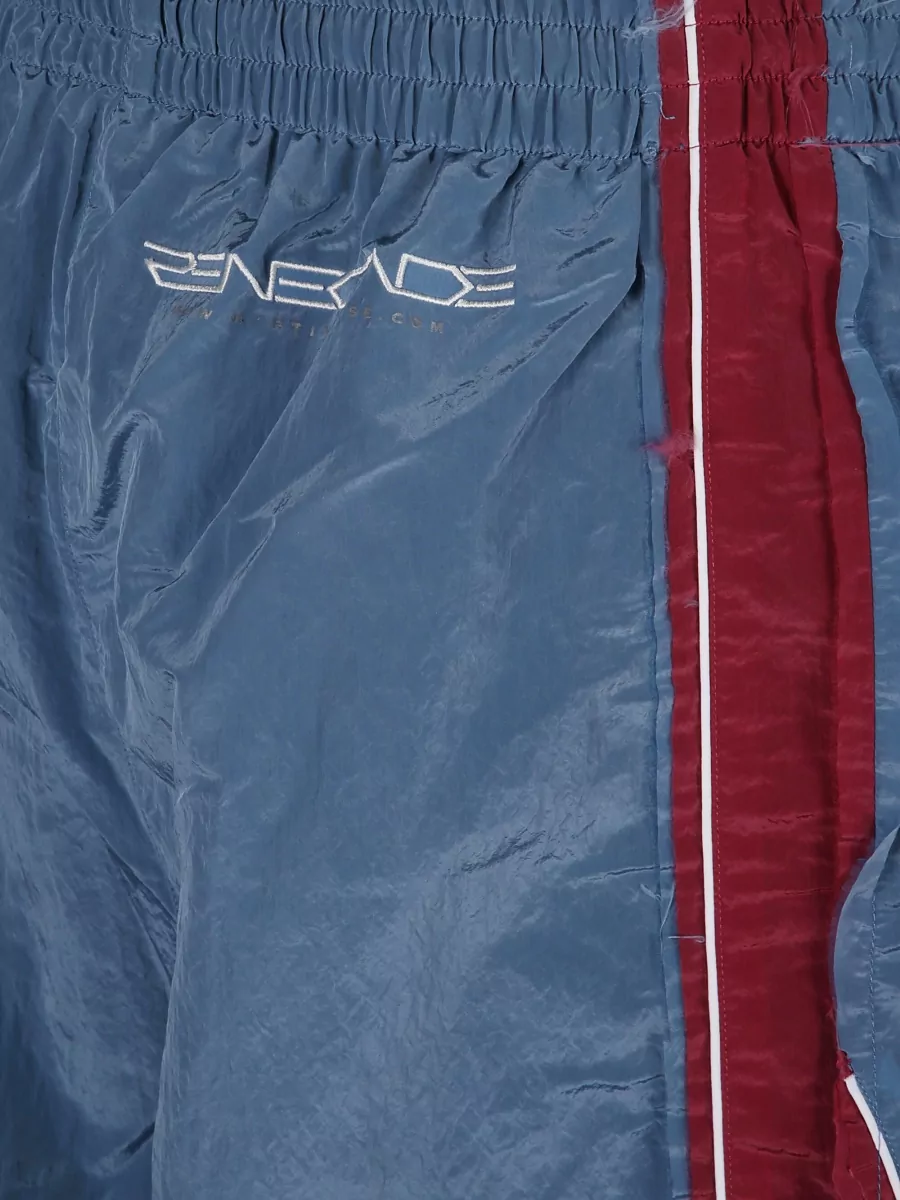 Martine Rose Stretch Trousers With Stripe And Panels