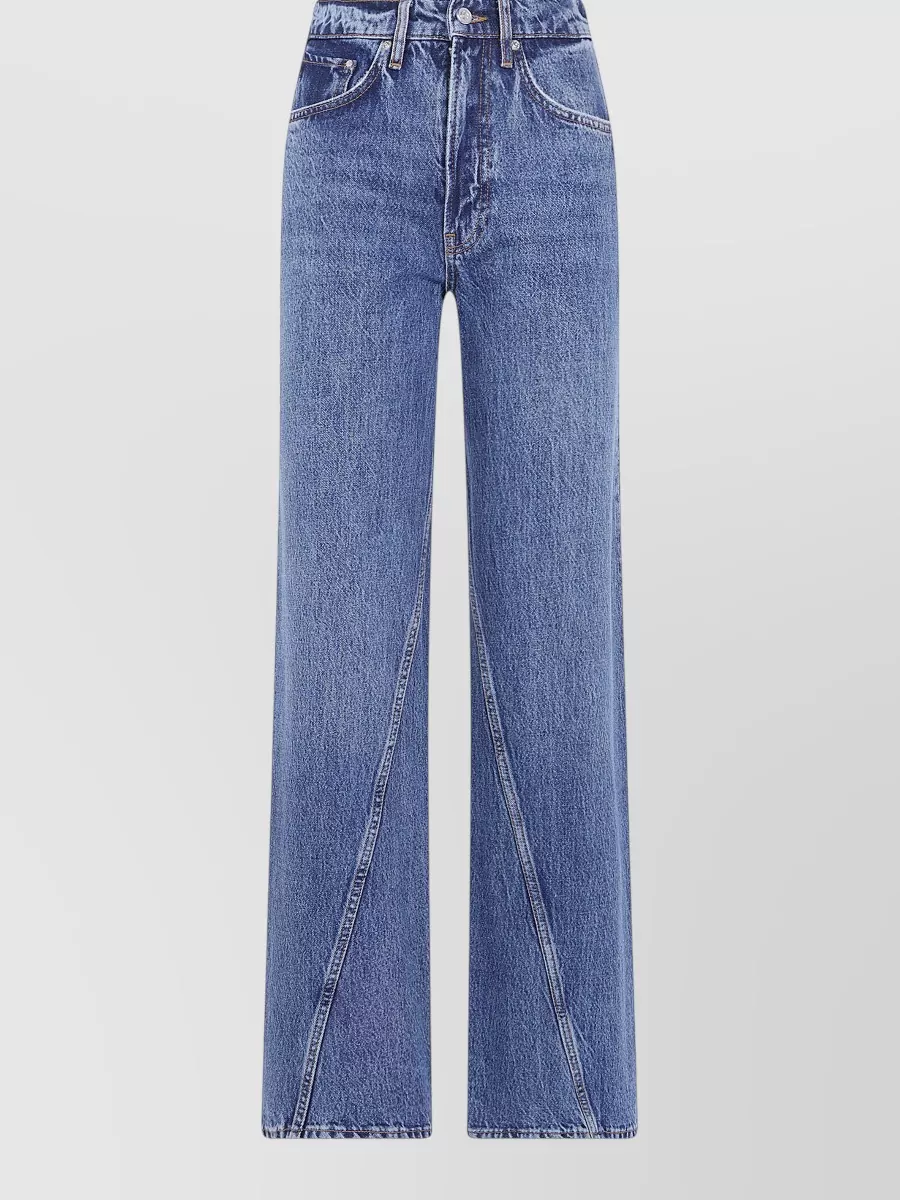 Anine Bing Denim Straight-Leg Jeans