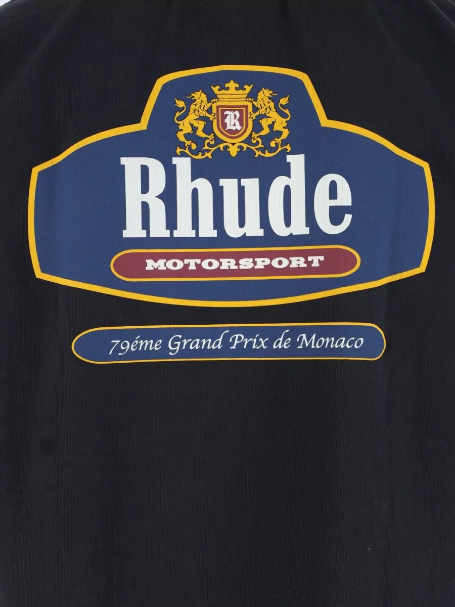 Rhude Cotton Printed Crewneck Short-Sleeve T-Shirt