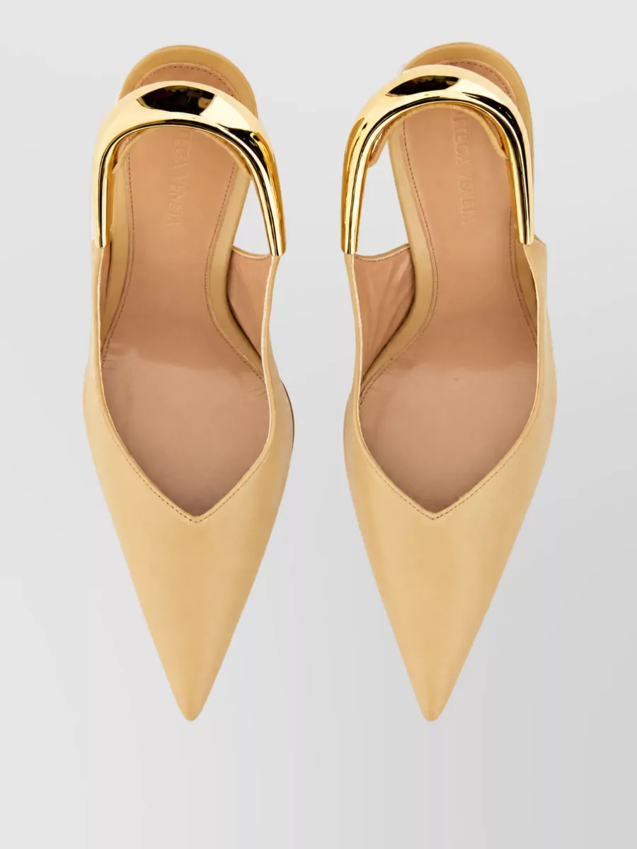 Bottega Veneta Pointed Slingback Mules