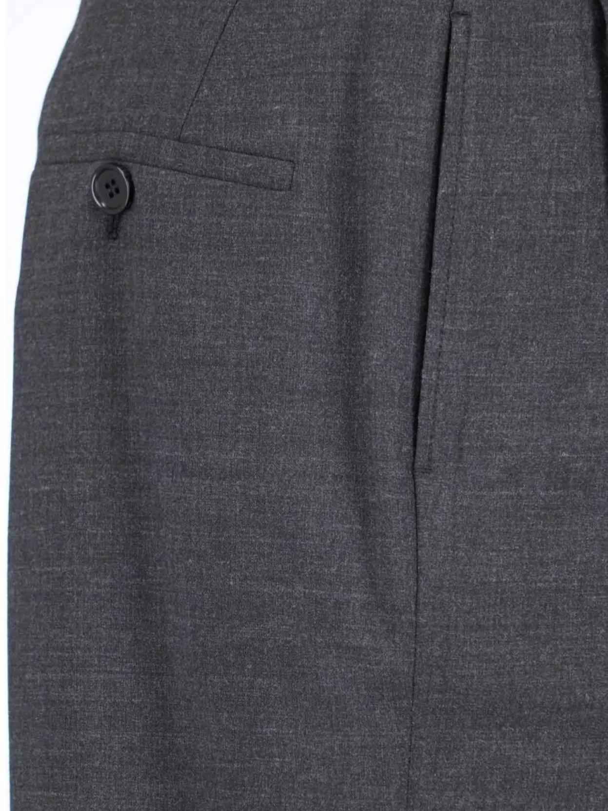 Aspesi Straight Trousers With Belt Loops And Pleats