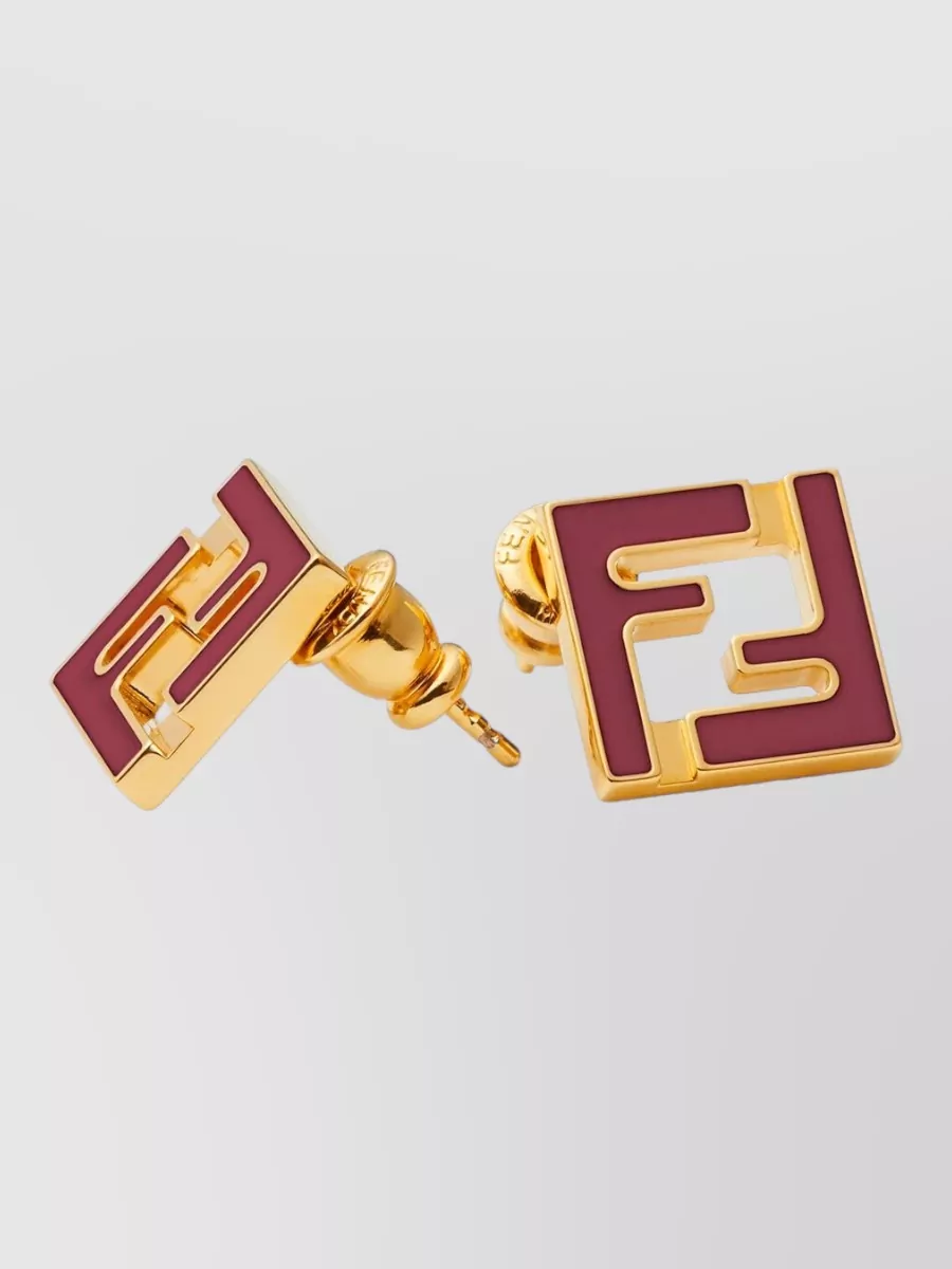 Fendi Metal Earrings