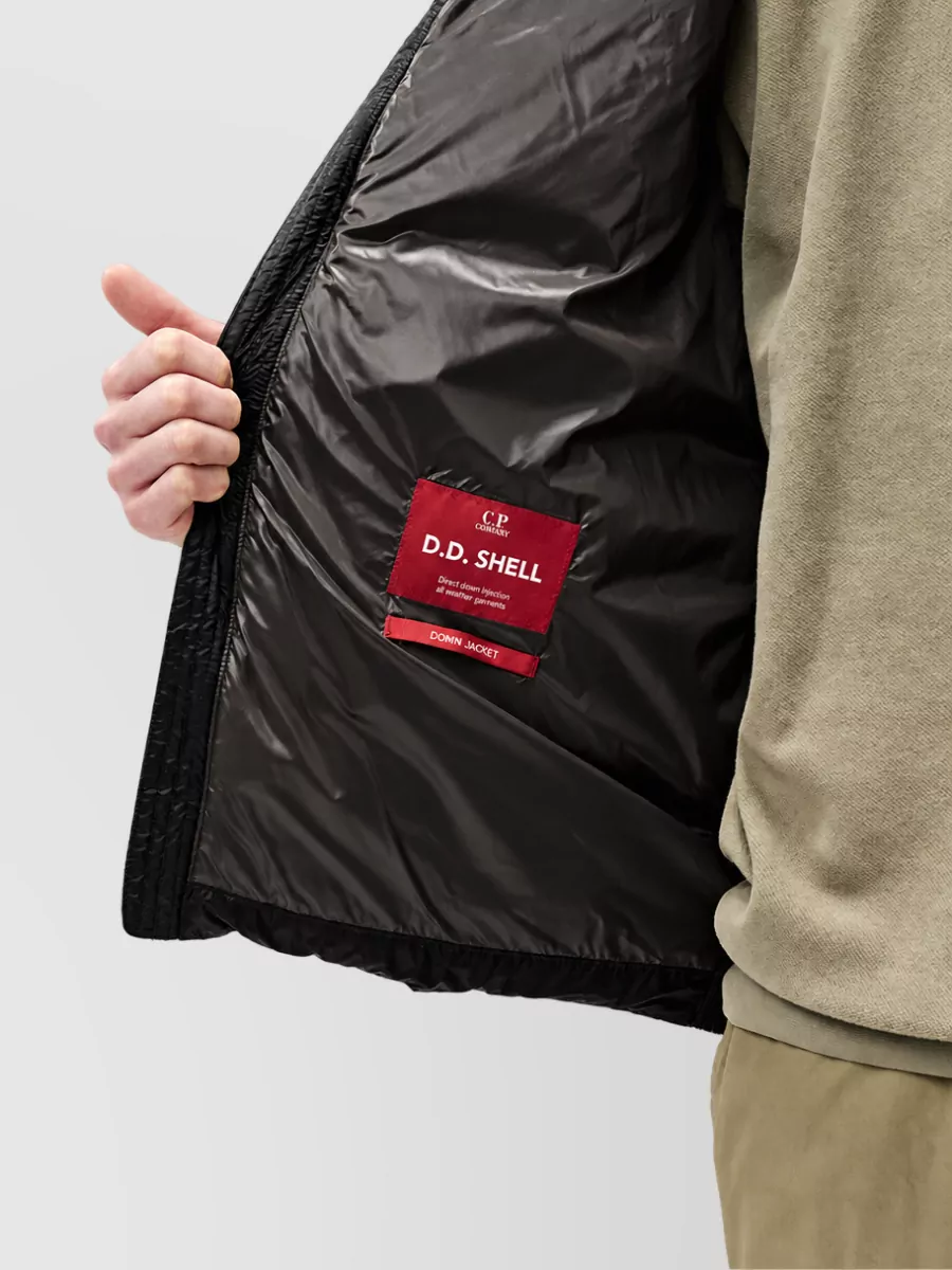 C.p. Company Wool Regular-Fit Zip-Up Goggle Hooded Jacket
