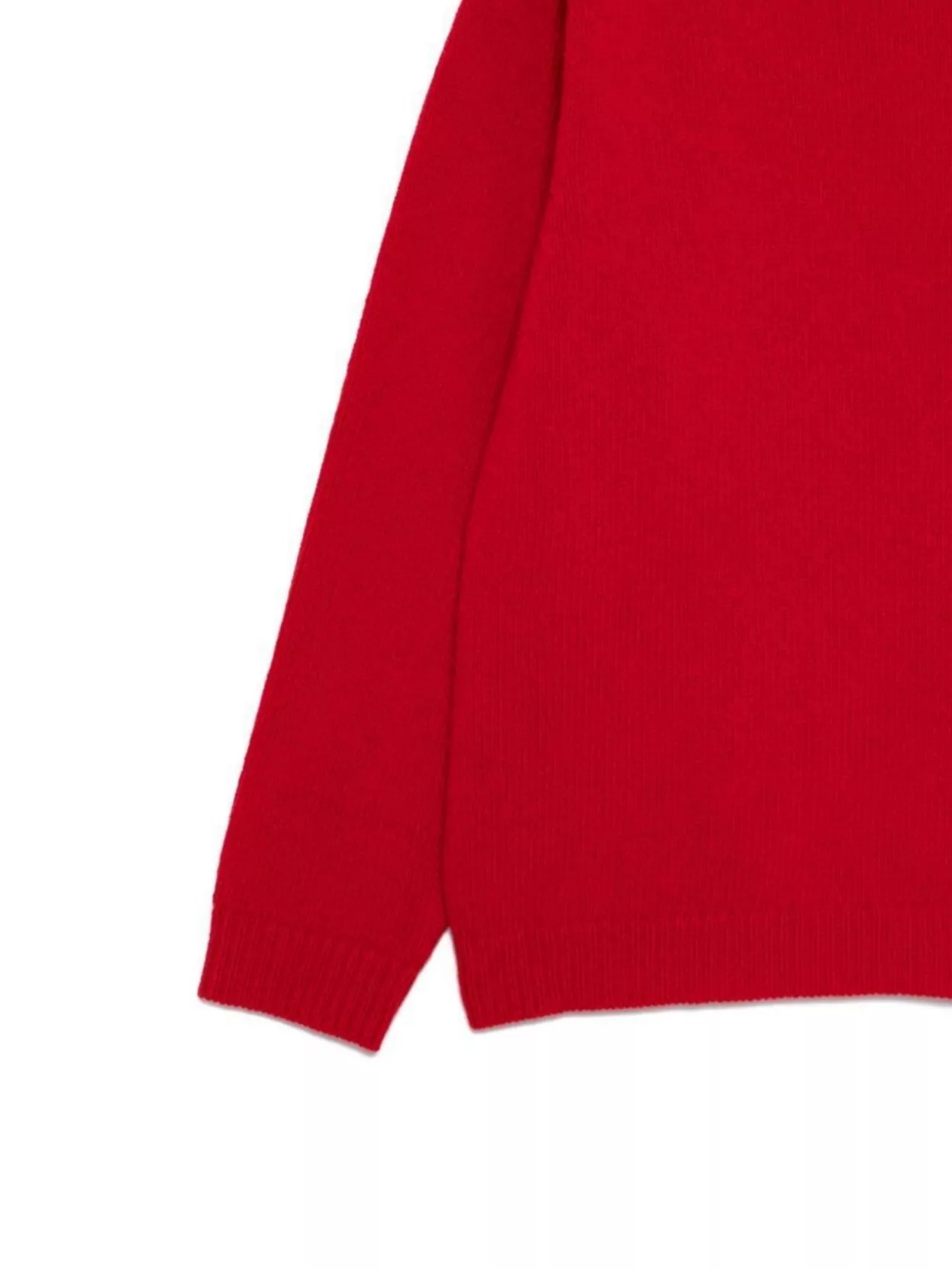 Studio Nicholson Wool Crewneck Sweater With Ribbed Cuffs And Hem