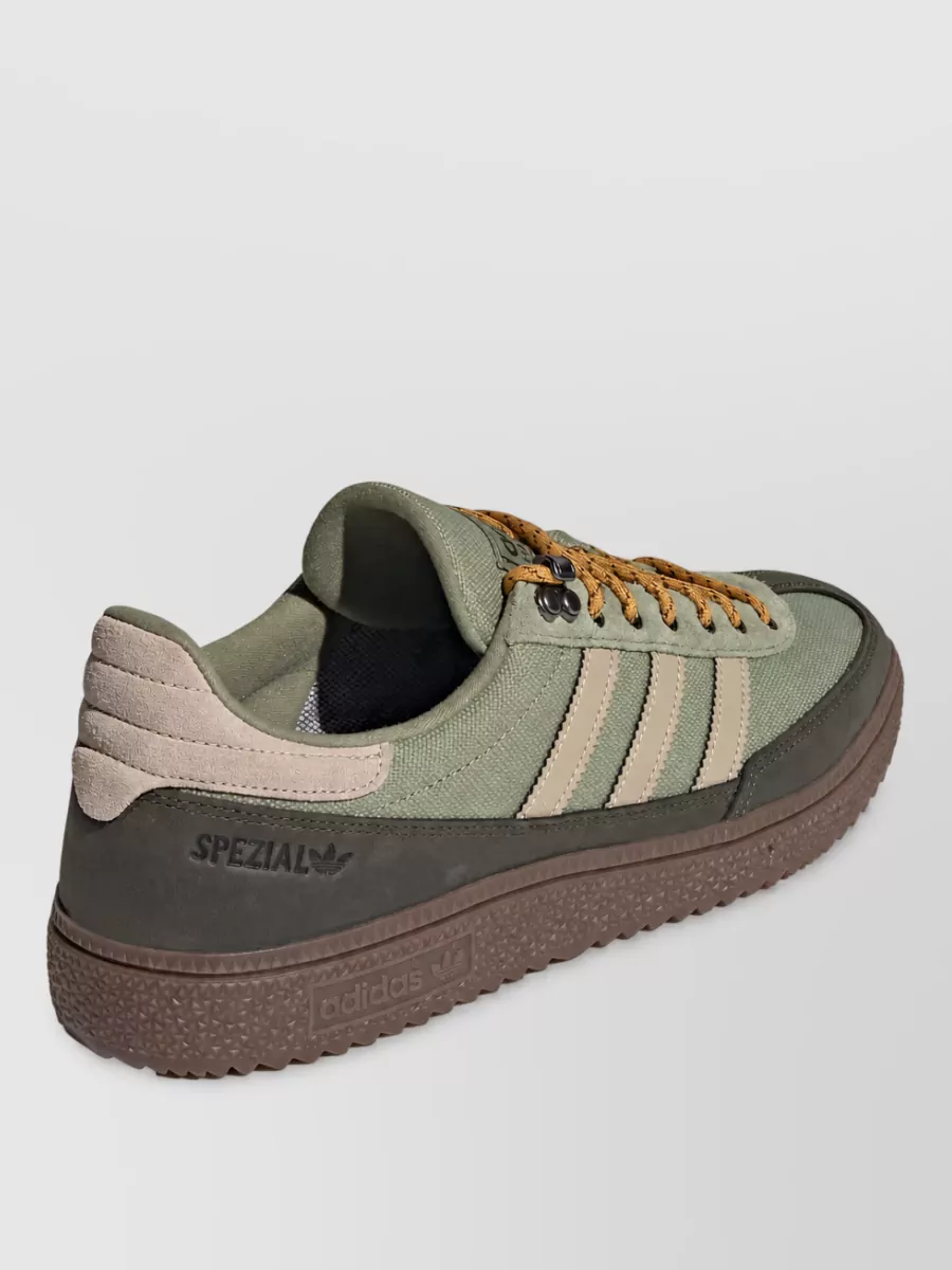 Adidas Leather Lace-Up Sneakers