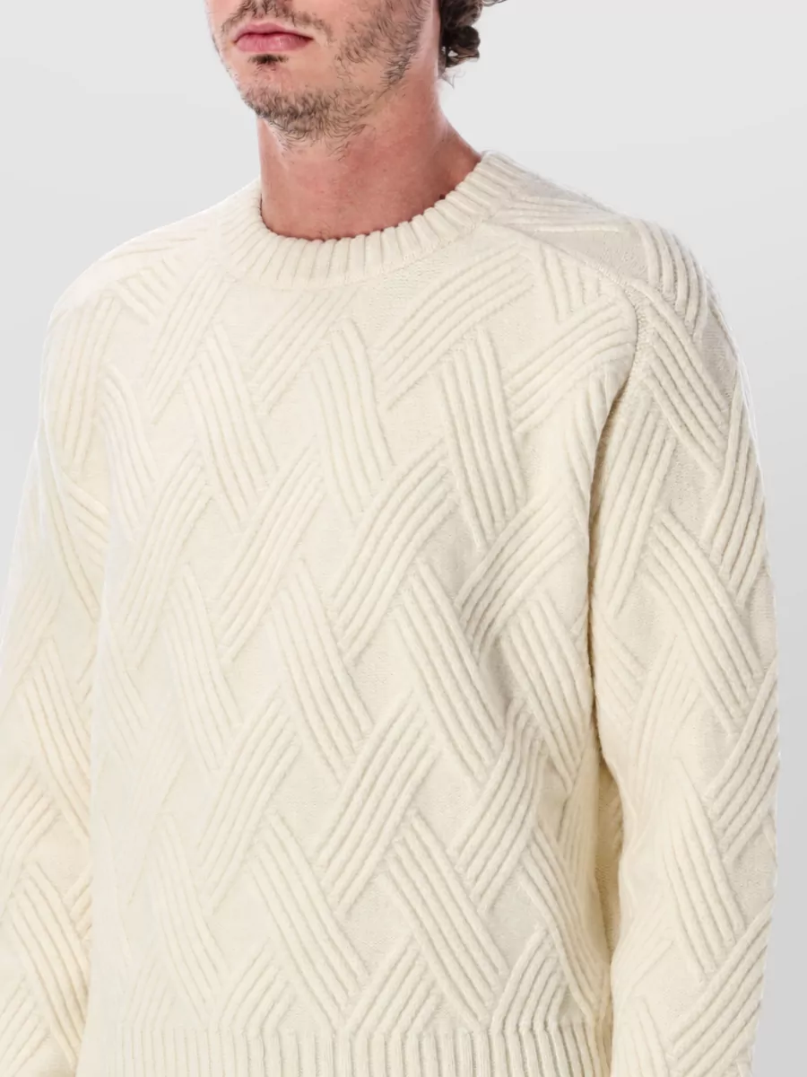 Lanvin Leather Crewneck Jumper