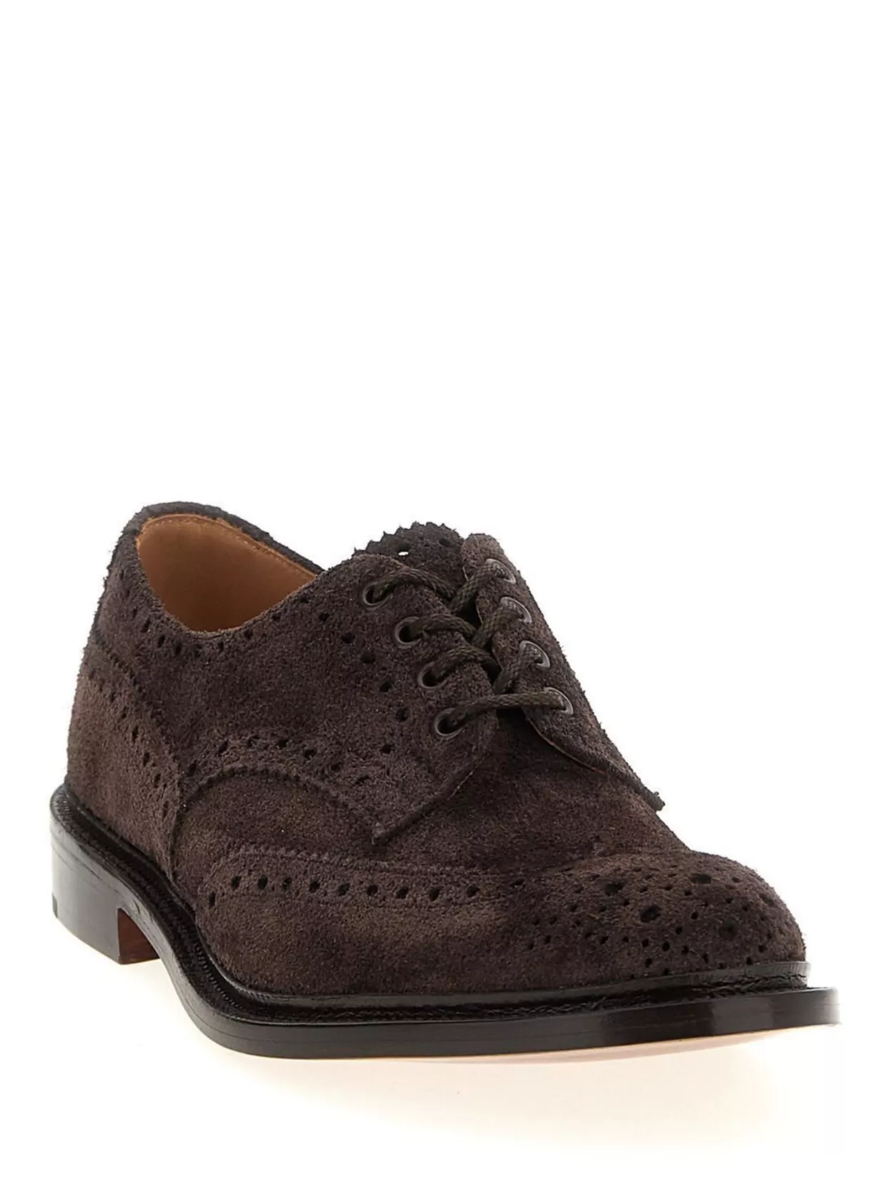 Tricker's Lace-Up Shoes Featuring Brogue Detailing