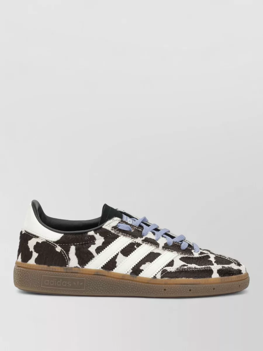 Adidas Originals Leather Cow-Print Low-Top Sneakers