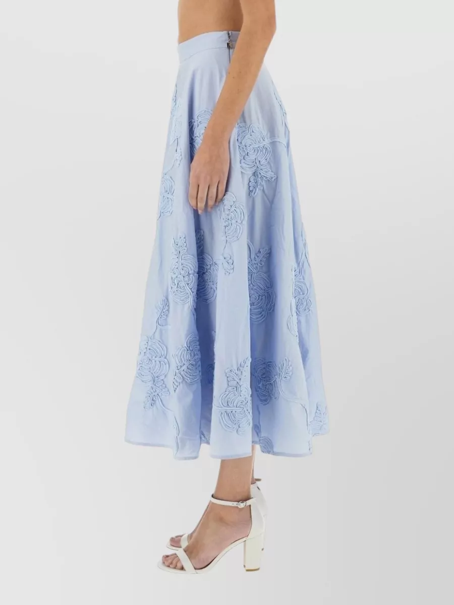 Rotate Birger Christensen Floral Maxi Skirt