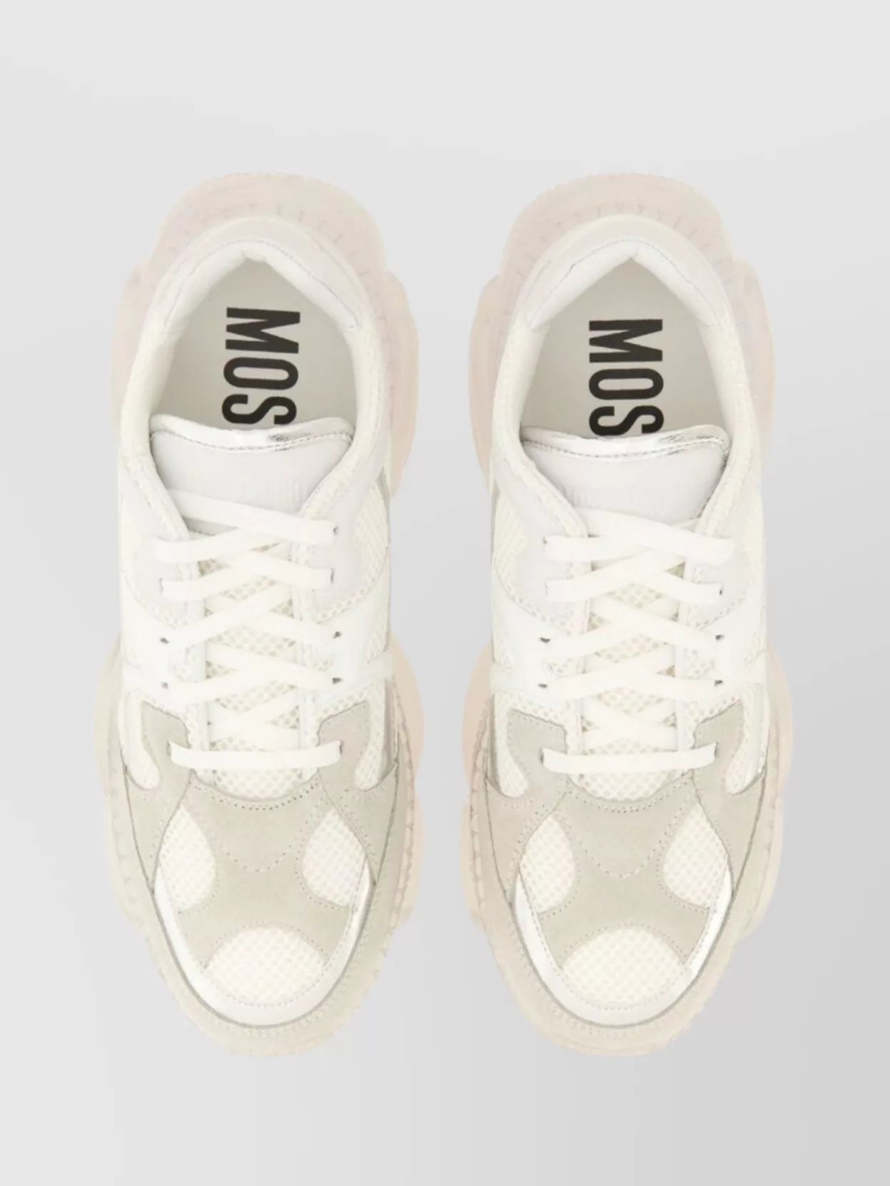 Moschino Teddy Sneaker Mesh Panels