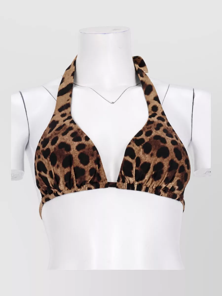 Dolce&Gabbana Padded Triangle Bikini Top