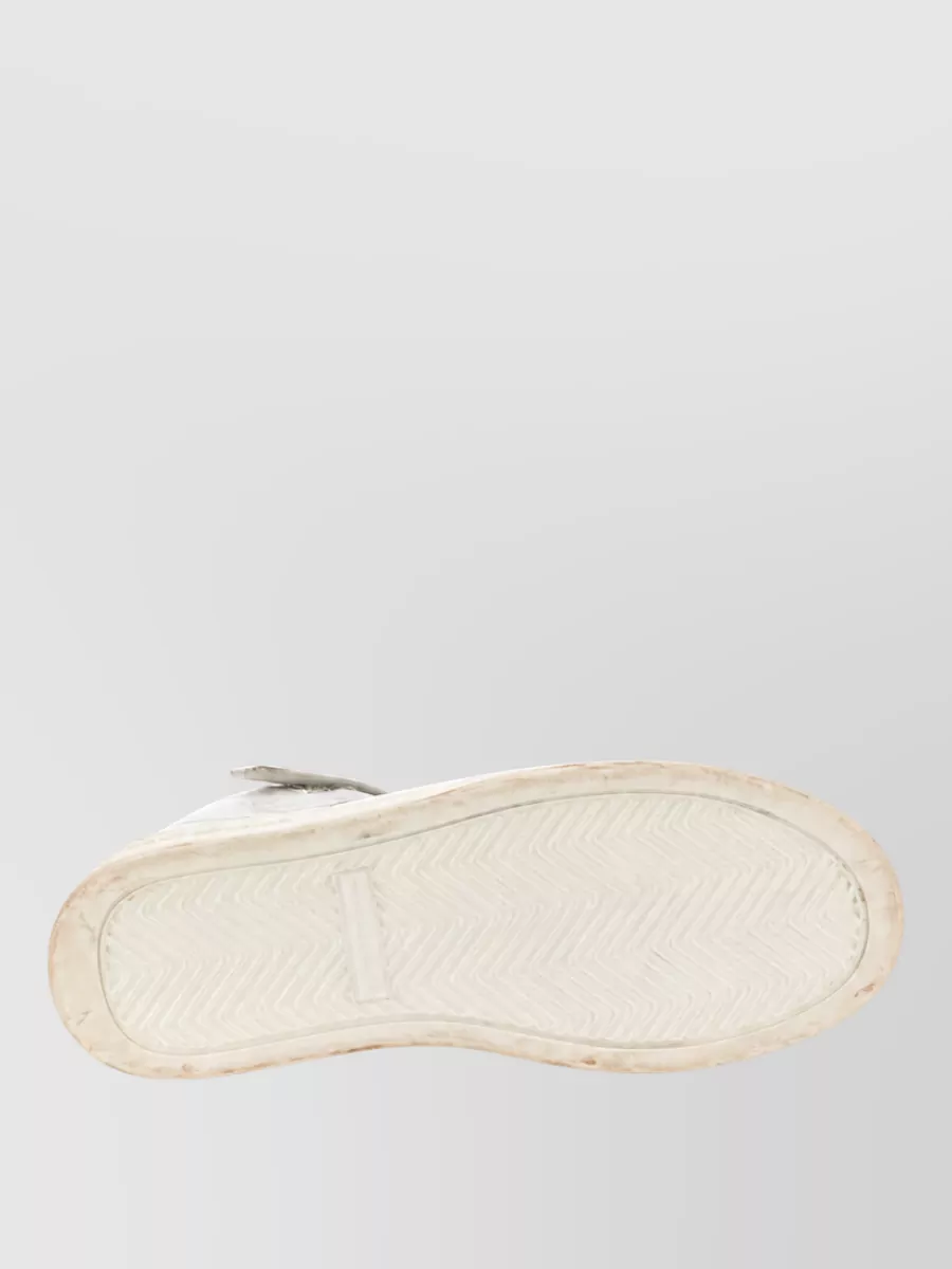 Saint Laurent Leather High-Top Sneakers