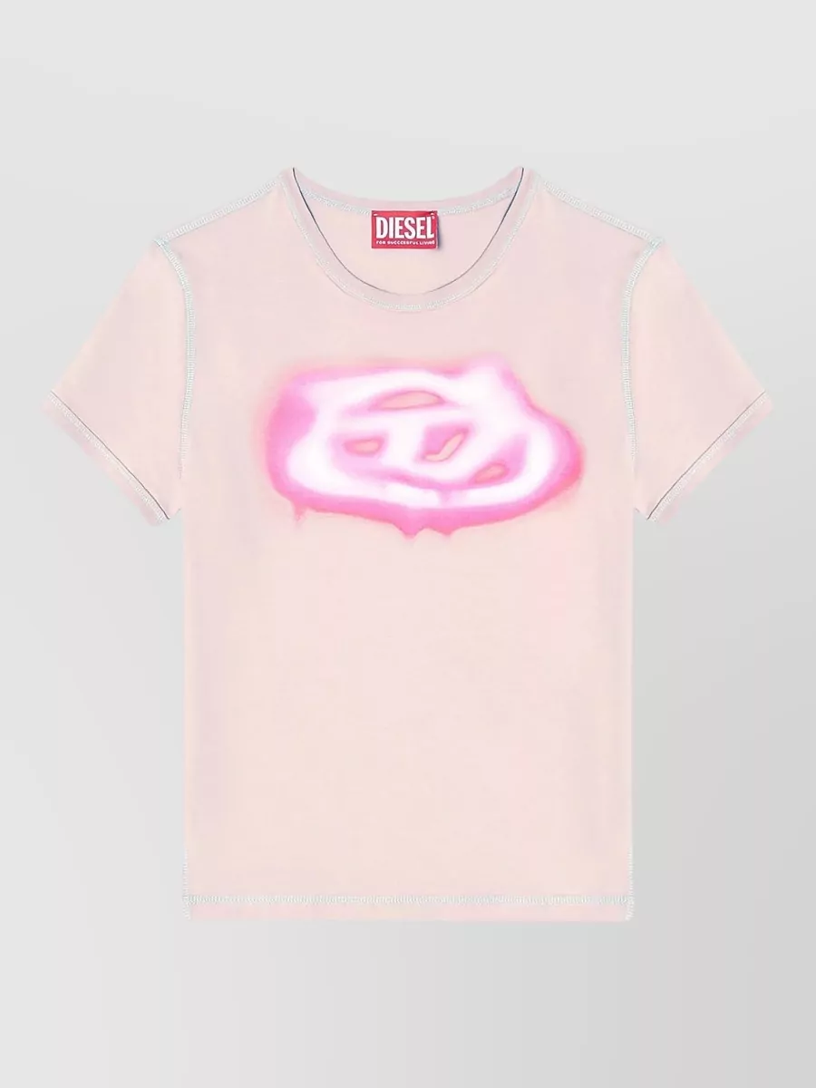 Diesel slim-fit logo-print t-shirt