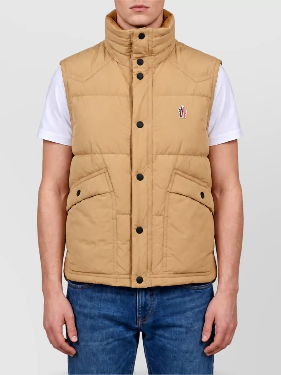 Moncler Grenoble feather-padded loose-fit vest
