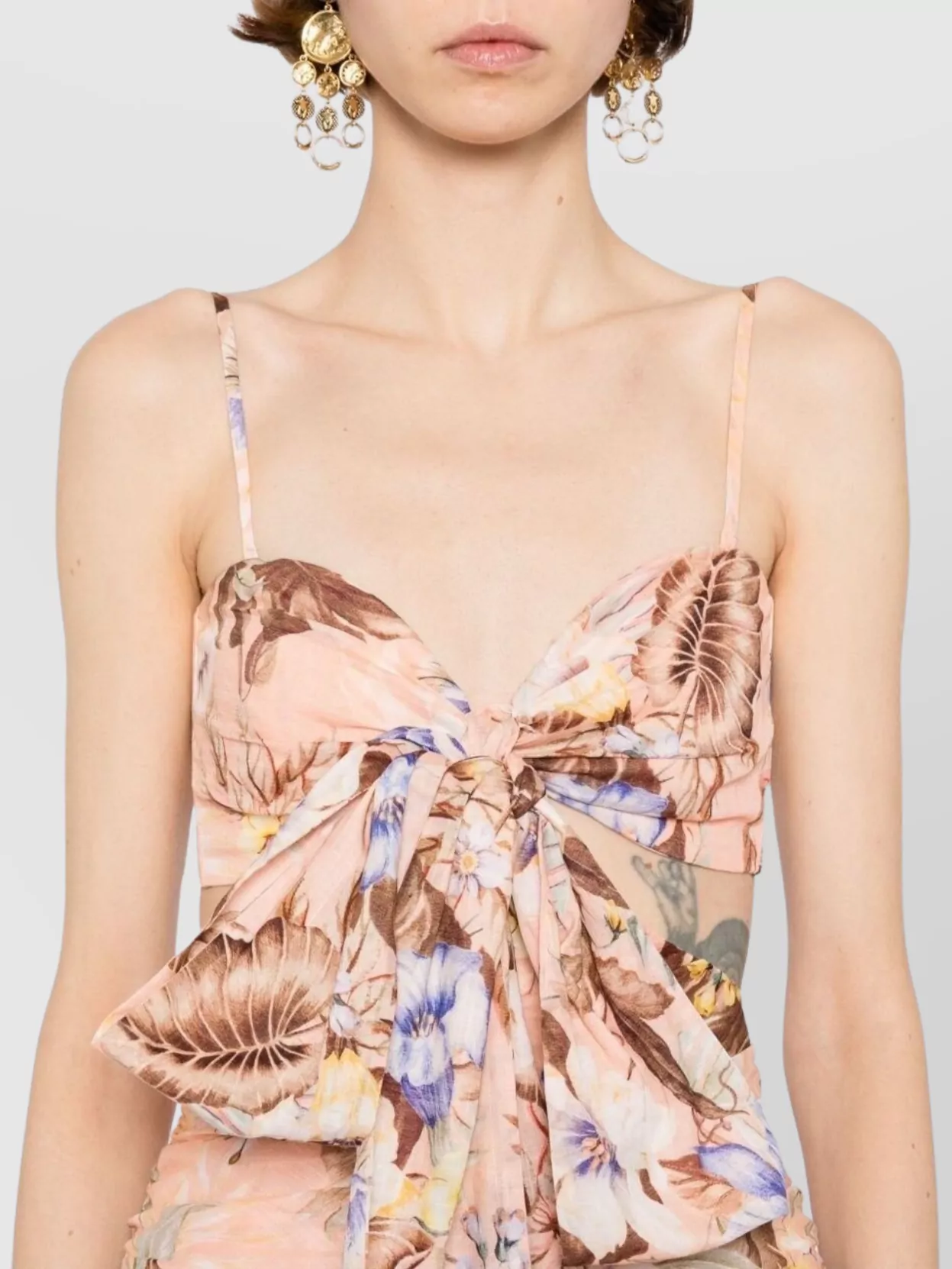【Zimmermann】Coco floral cotton minidress Zimmermann Coco printed cotton mini dress | The Fashion Square