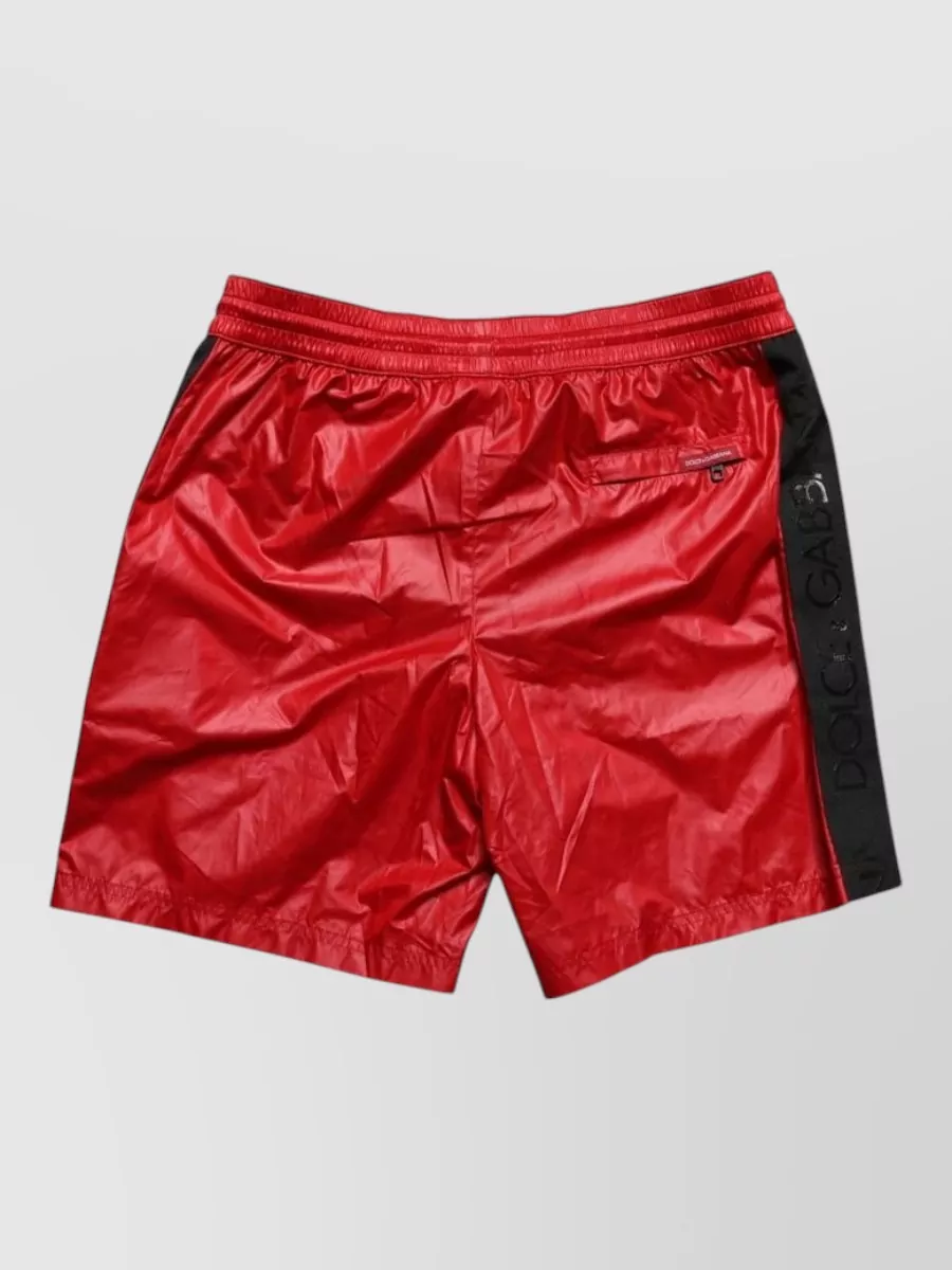 Dolce&Gabbana Polyester Swim Shorts