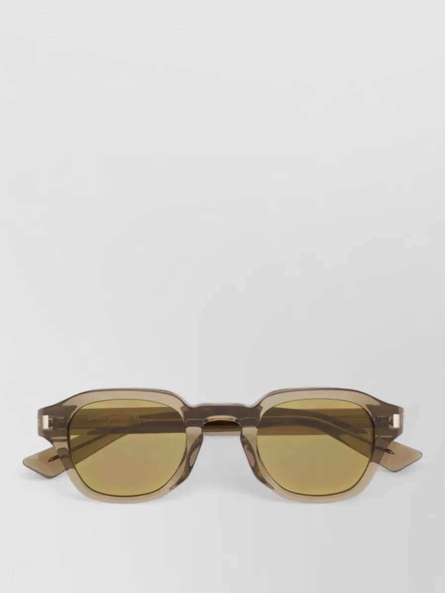 Saint Laurent acetate round sunglasses