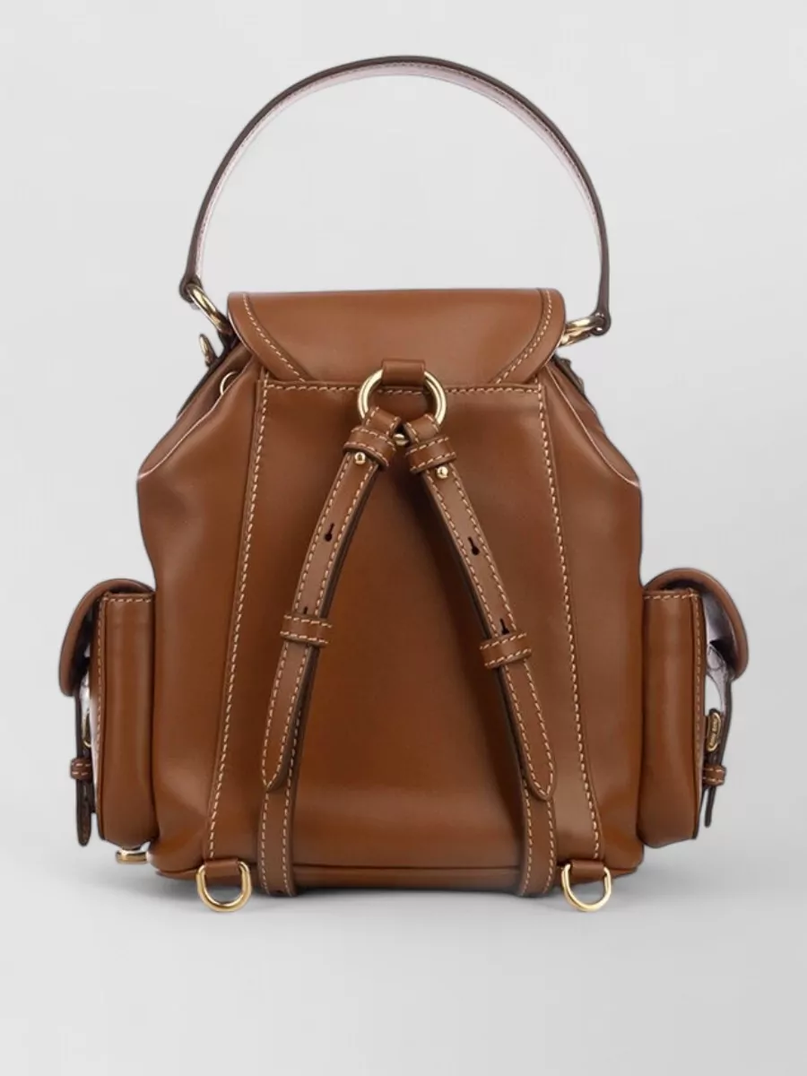 Miu Miu Leather Bucket Bag