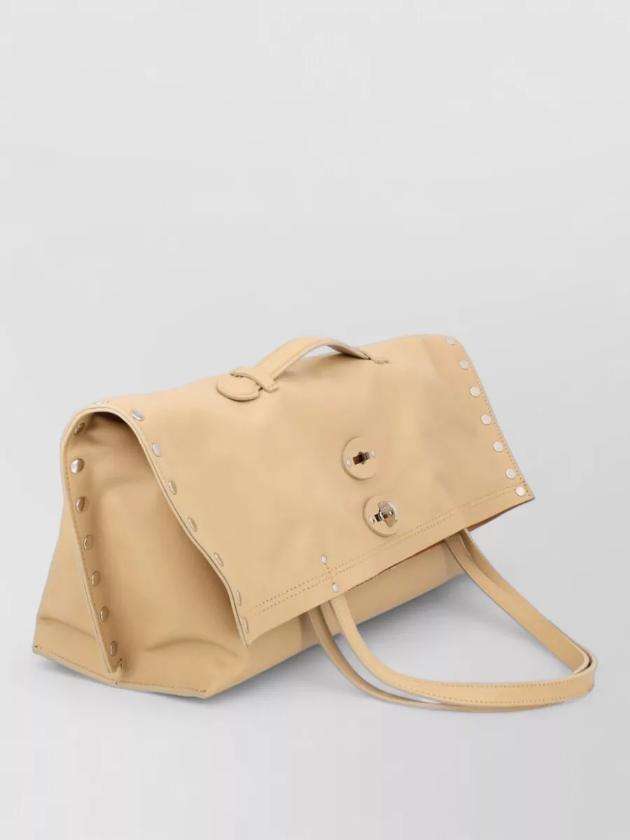 Zanellato Leather Medium Tote Bag