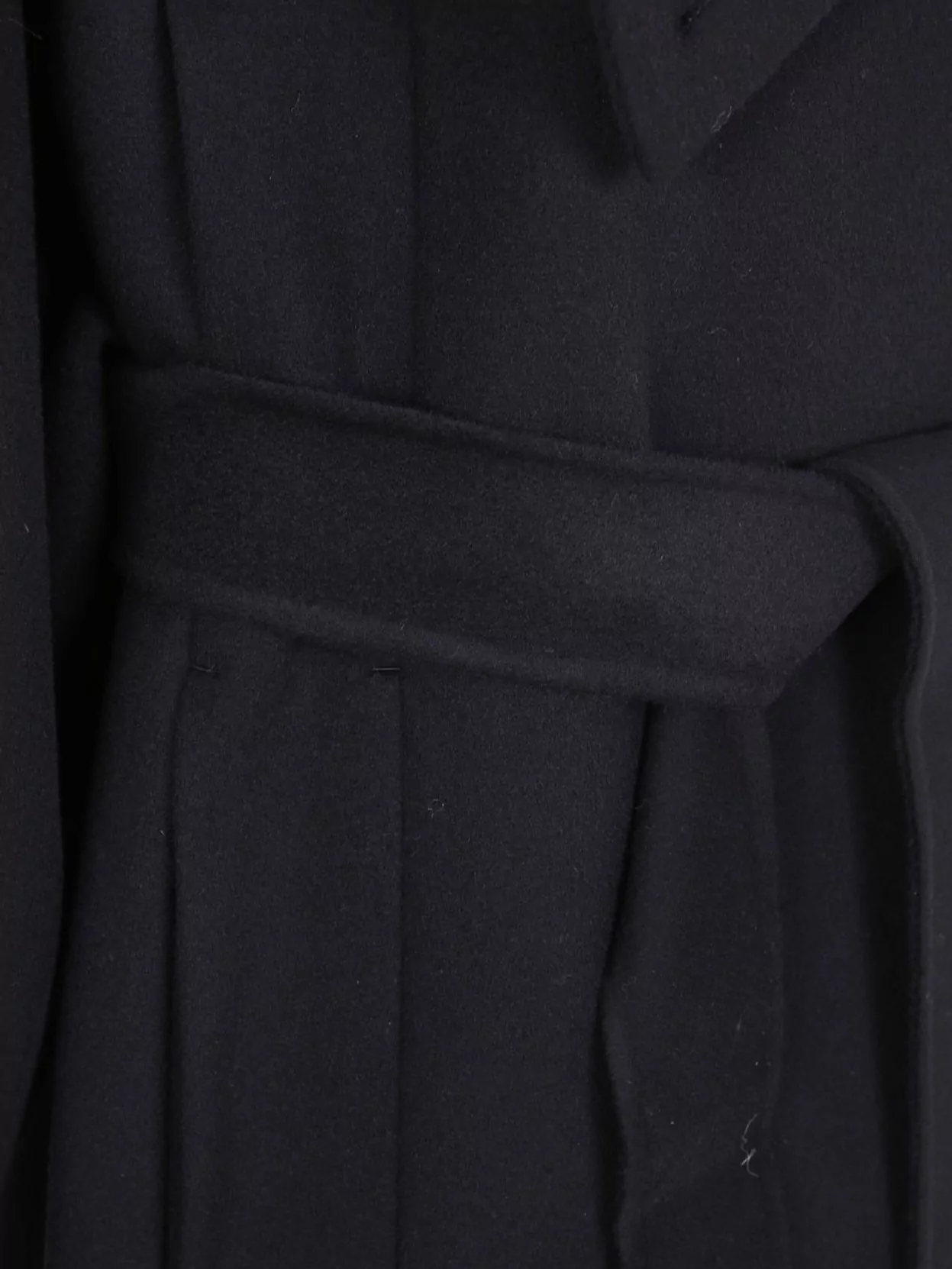 Sportmax Oversized Double-Breasted Coat Belted Design