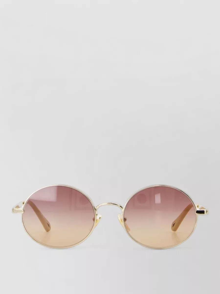 Chloé metal round sunglasses