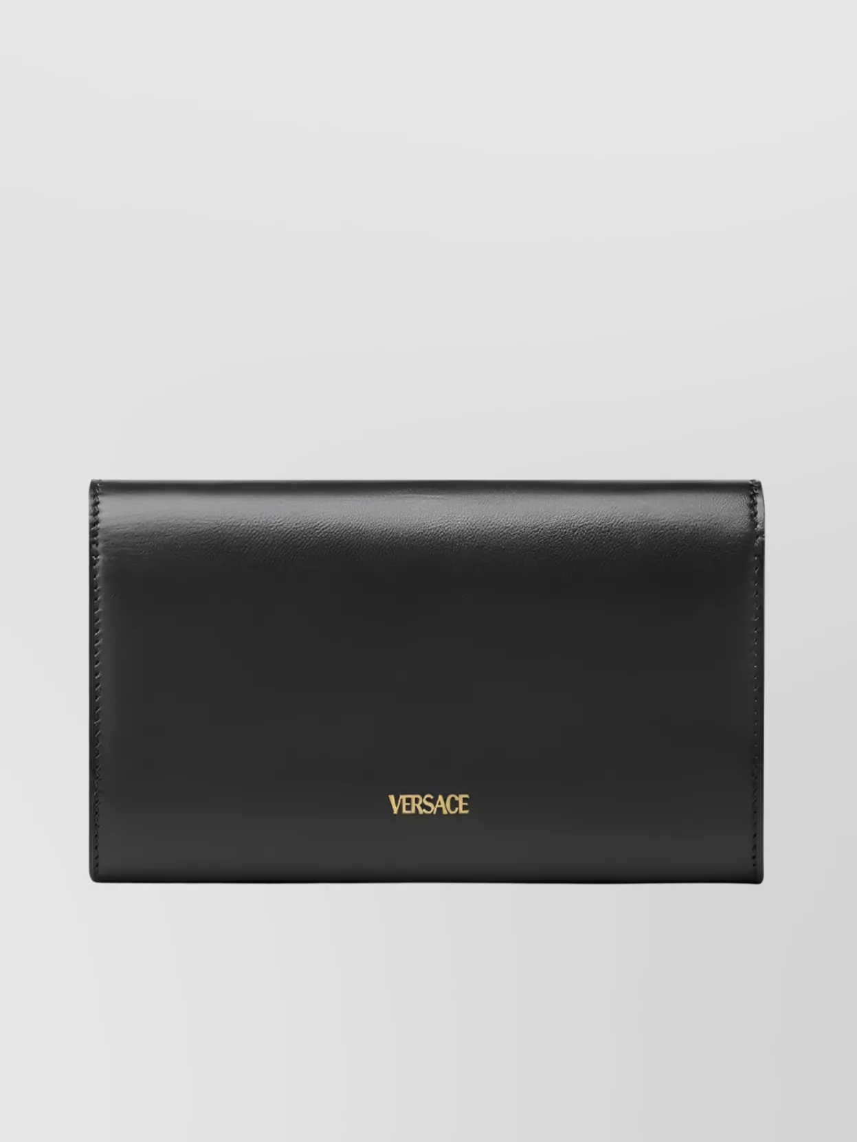Versace Vitello Calfskin Shoulder Strap Cardholder