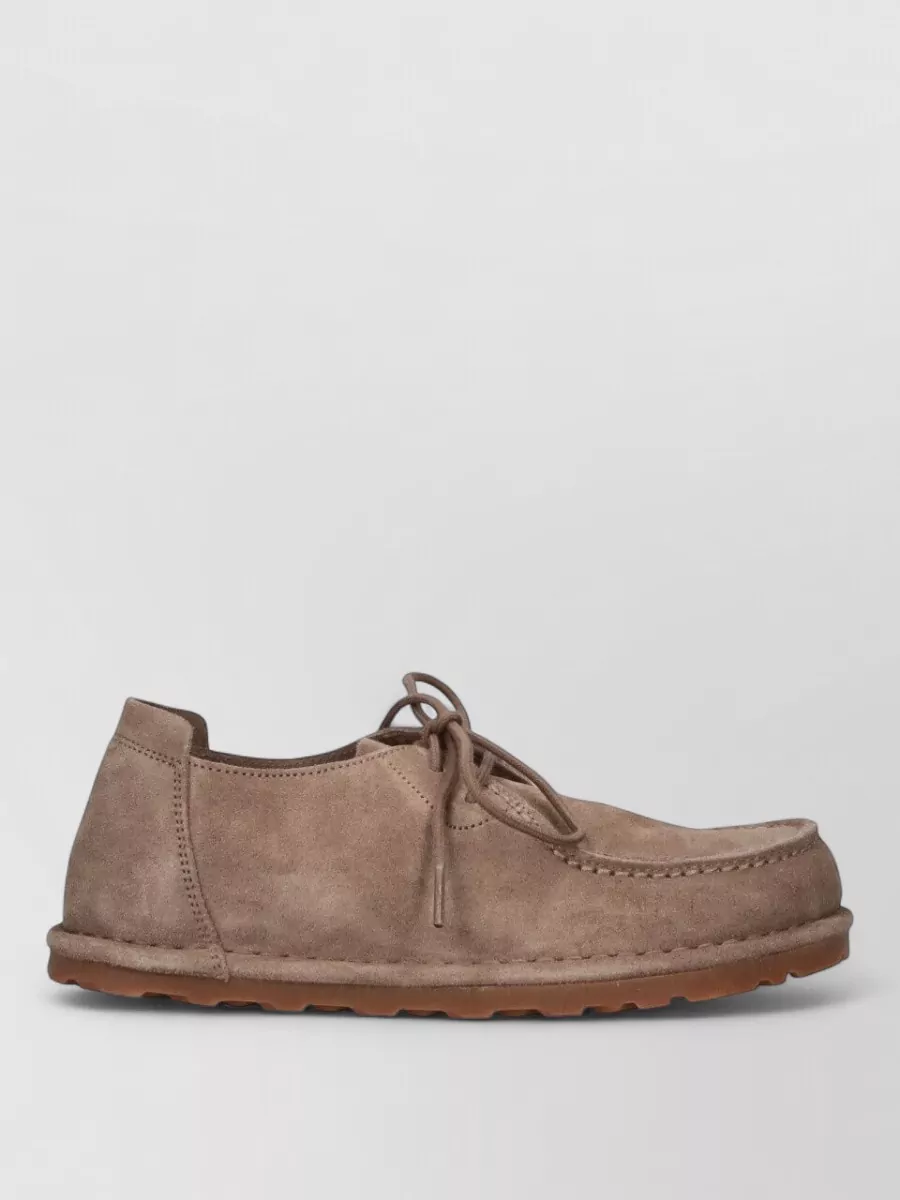 Birkenstock leather lace up loafers
